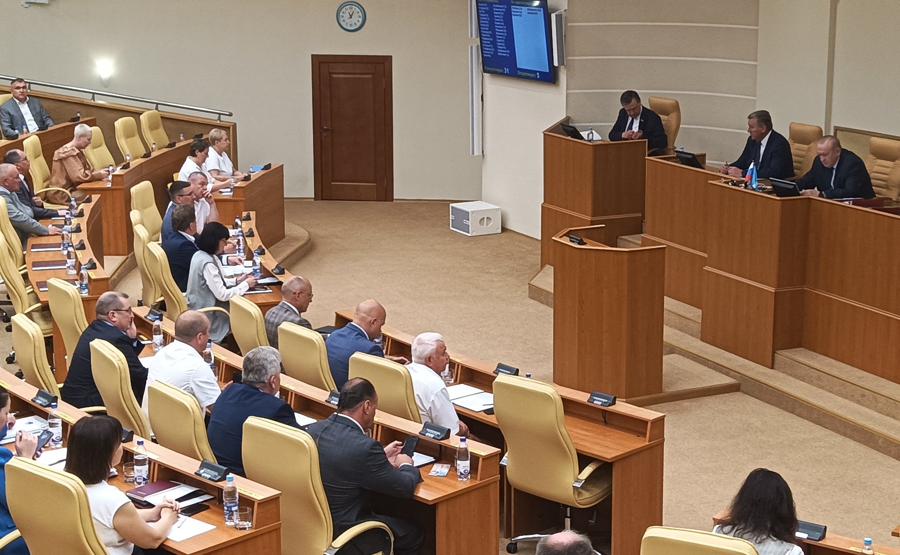 Сергей Рябухин принял участие в заседании Законодательного Собрания Ульяновской области