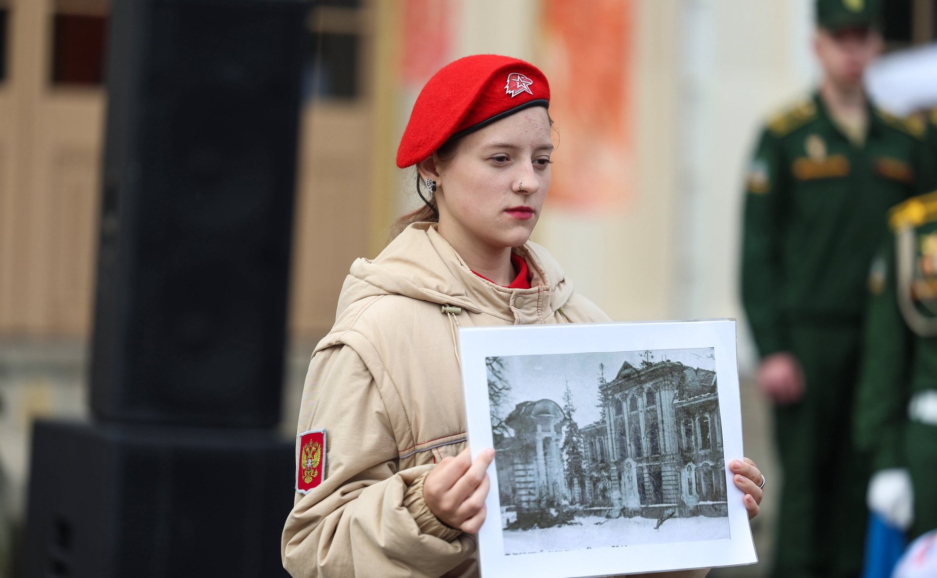Культурно-образовательный проект «Поезд памяти». Санкт-Петербург. Новый Петергоф