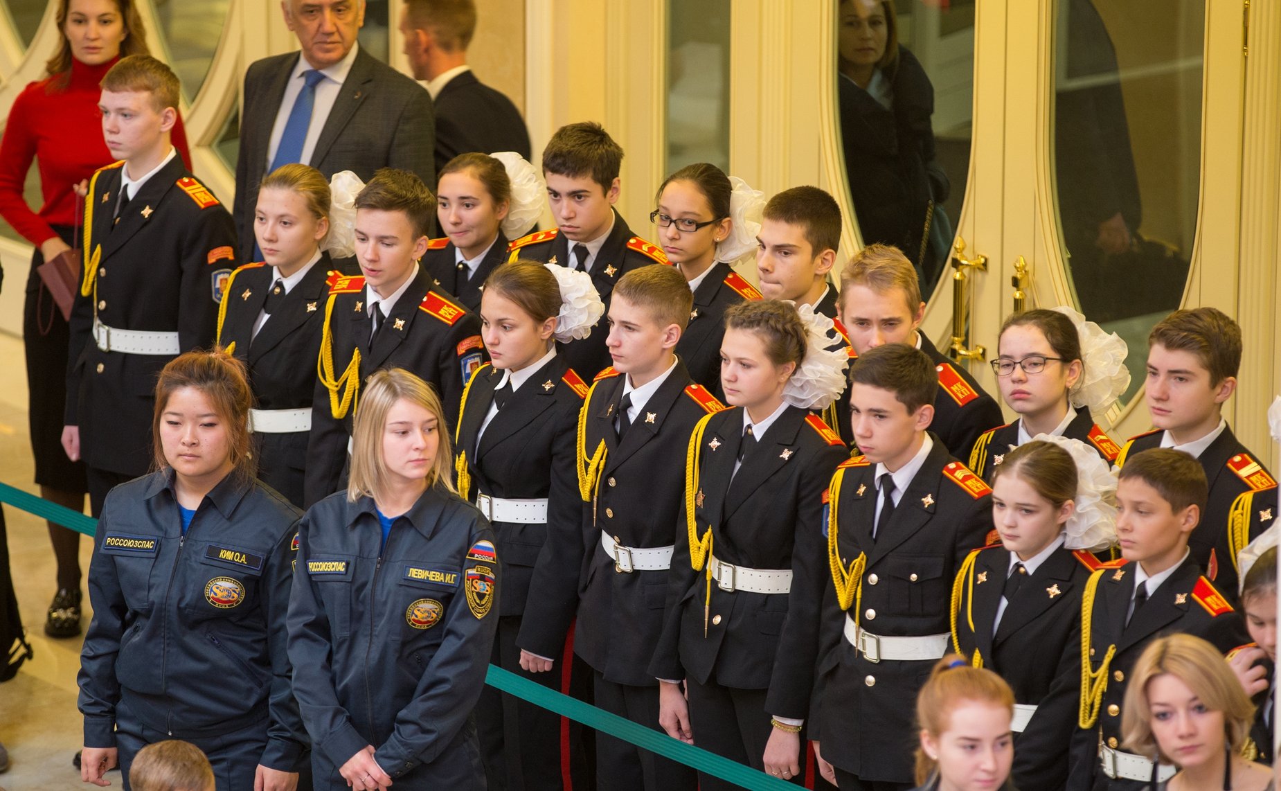 Торжественная церемония награждения и чествования детей и подростков, проявивших личное мужество в экстремальных ситуациях