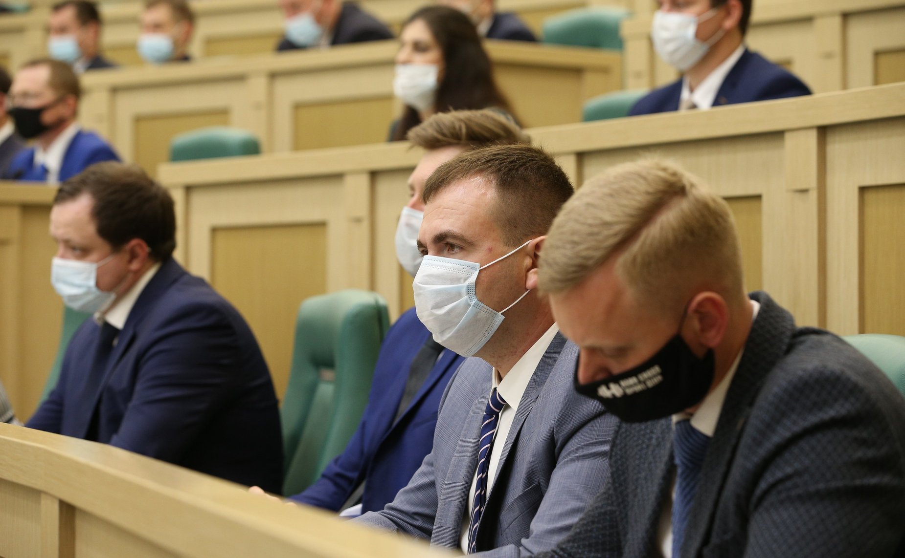 Заседание Палаты молодых законодателей при Совете Федерации