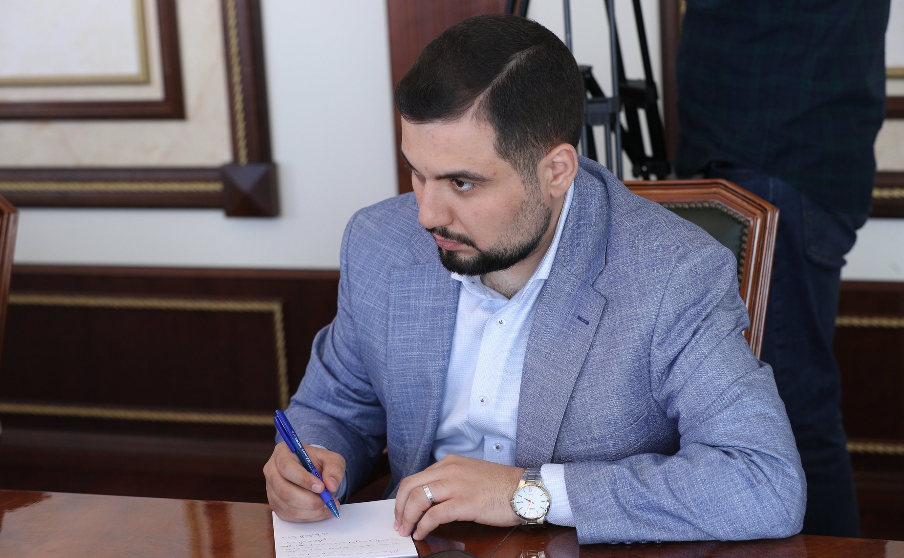 Григорий Карасин провел встречу с Председателем Высшего исламского совета Ирака Хумамом Хамуди