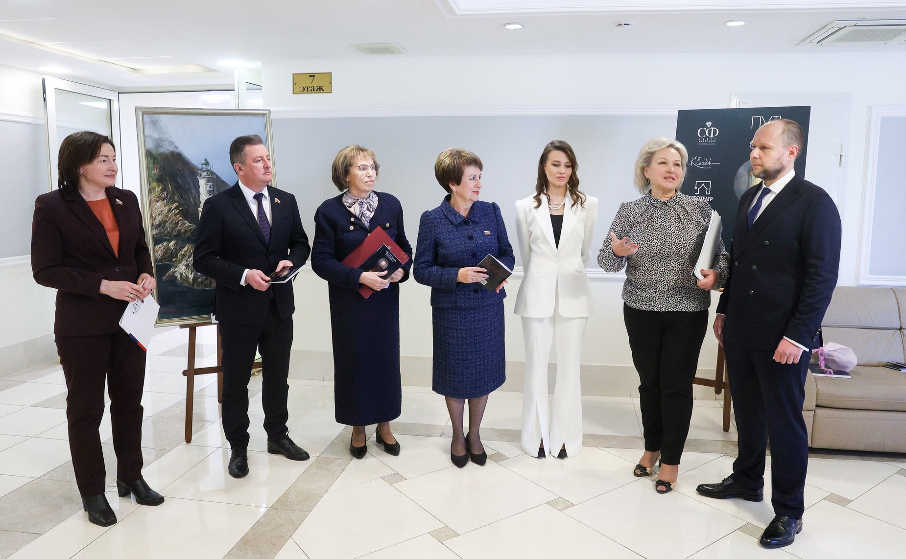 Открытие в Совете Федерации выставки работ наставников «БАСТИОН КУЛЬТУРЫ»