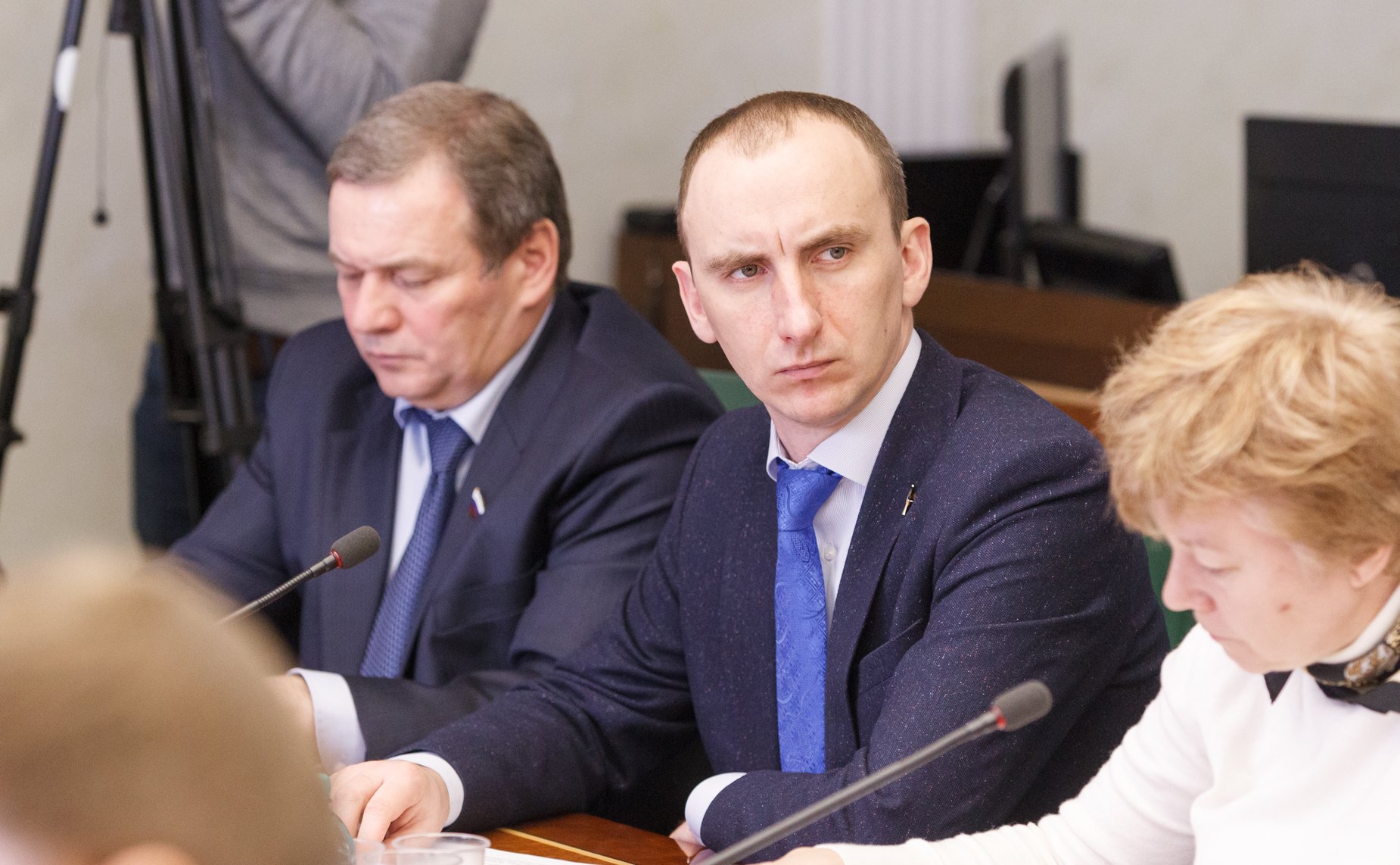 М. Марченко Заседание Комитета общественной поддержки жителей Юго-Востока Украины