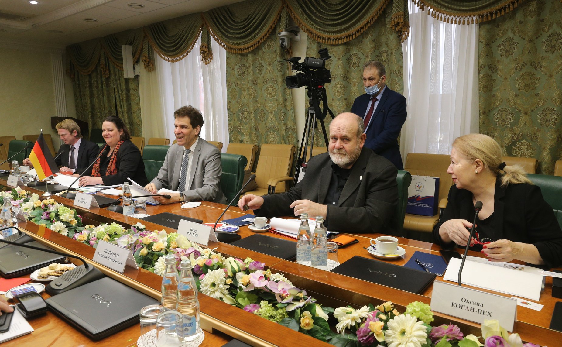 Встреча Олега Мельниченко с исполнительным директором и членом правления Германо-Российского Форума Мартином Хоффманном