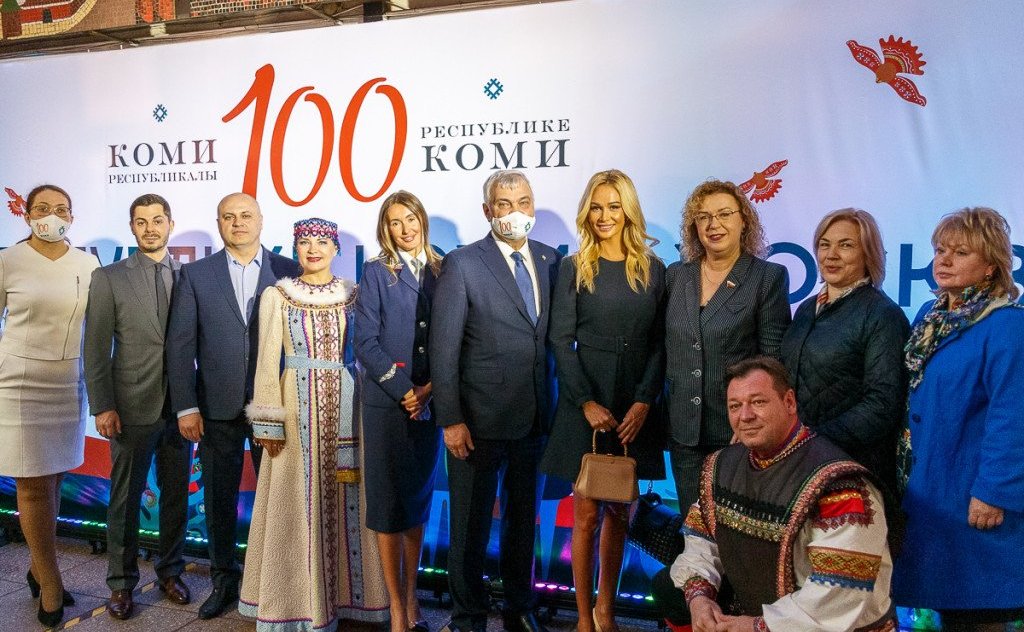 Ольга Епифанова приняла участие в торжественном запуске тематического поезда «Коми-100» в честь 100-летия Республики Коми