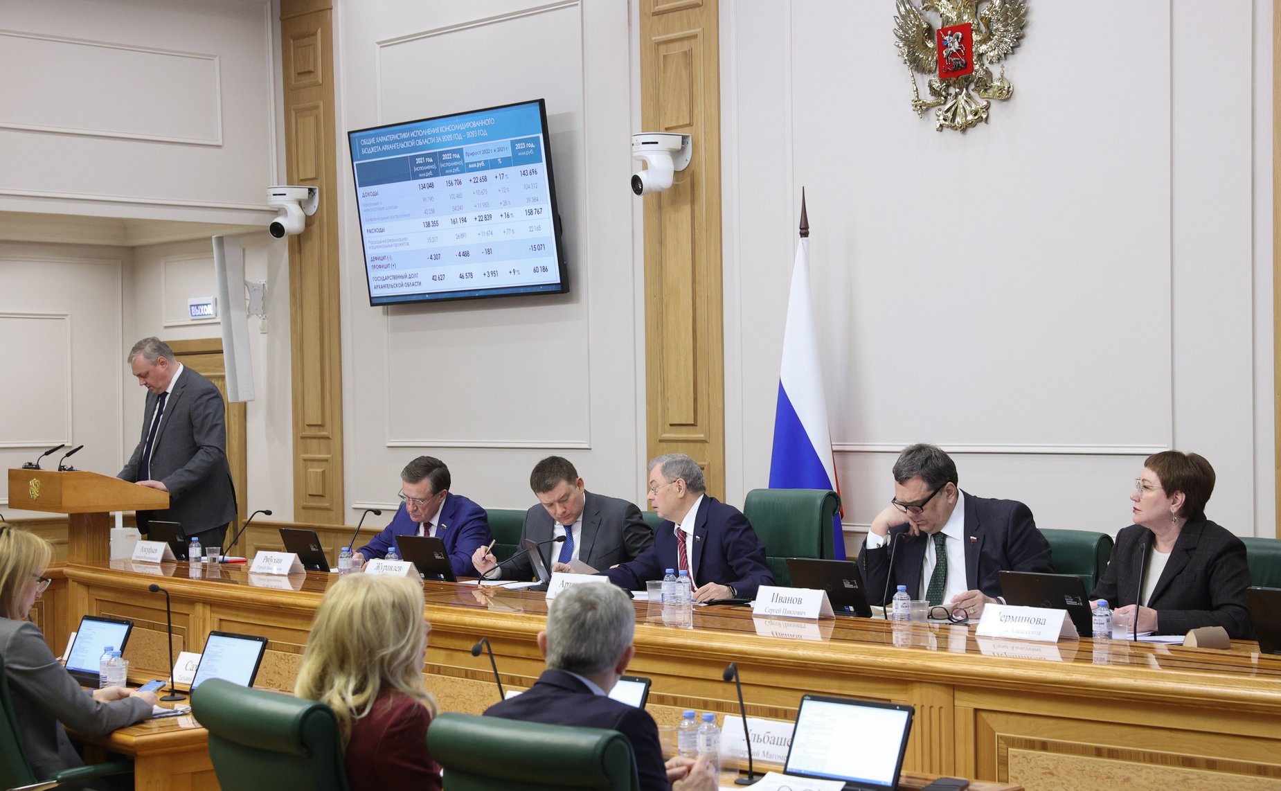 Расширенное заседание Комитета СФ по бюджету и финансовым рынкам (в рамках Дней Архангельской области в СФ)