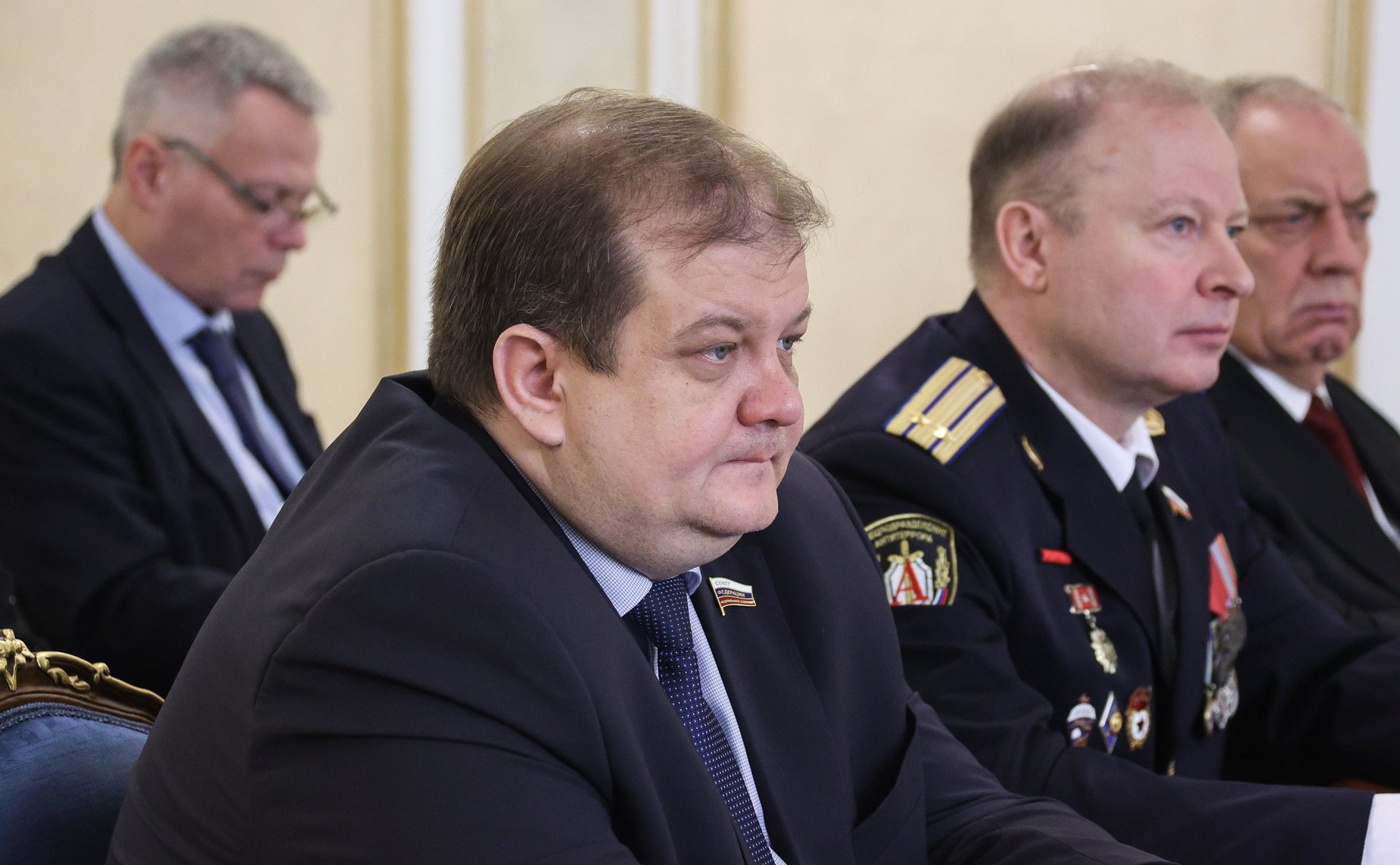 Совещание Комитета Совета Федерации по обороне и безопасности, посвященное Дню защитника Отечества совместно с Клубом военачальников Российской Федерации