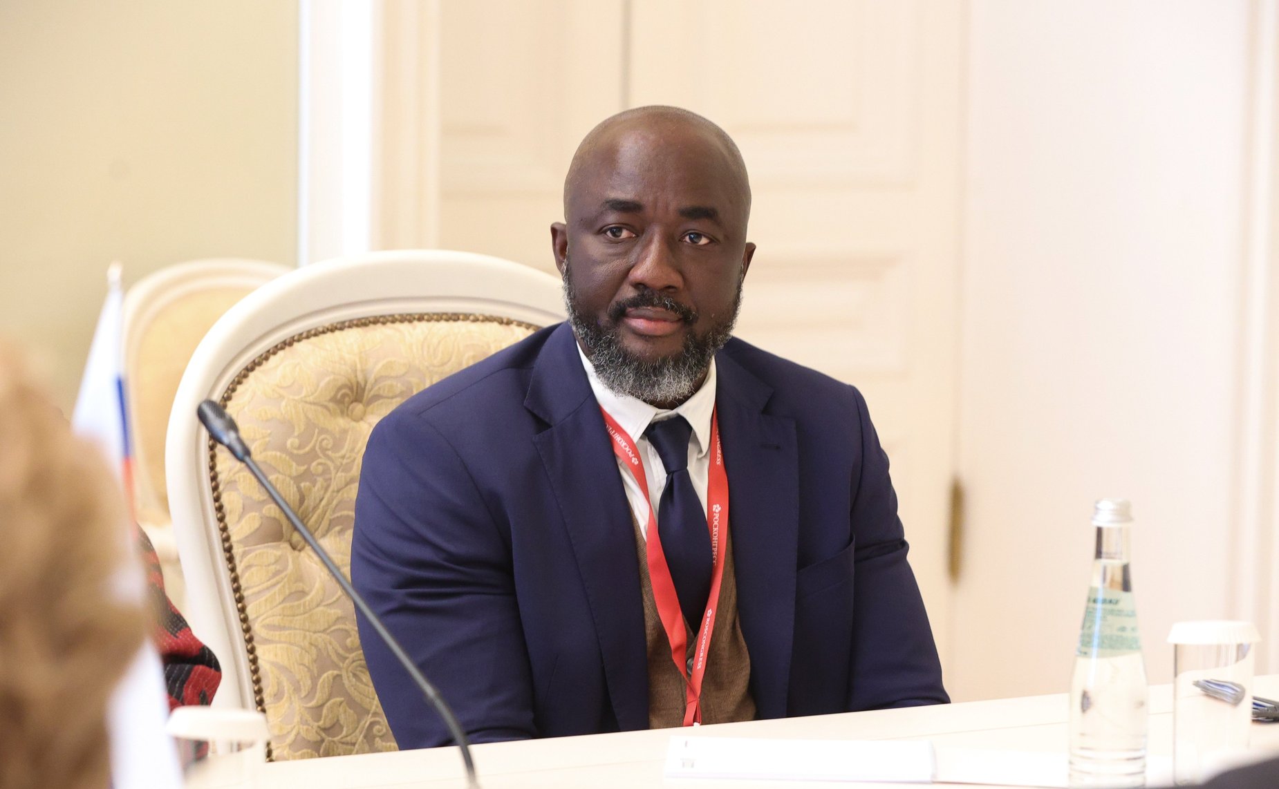 Беседа спикера СФ Валентины Матвиенко с Председателем Парламента Республики Гана состоялась «на полях» Невского международного экологического конгресса в Санкт-Петербурге