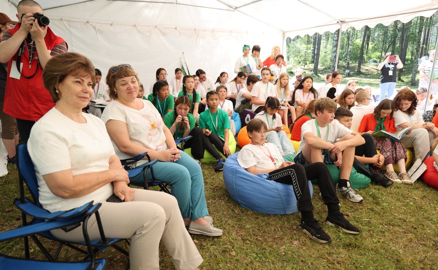 Татьяна Гигель в ходе поездки в регион приняла участие в открытии межрегионального фестиваля «Республика Алтай — территория Эколят — молодых защитников природы»