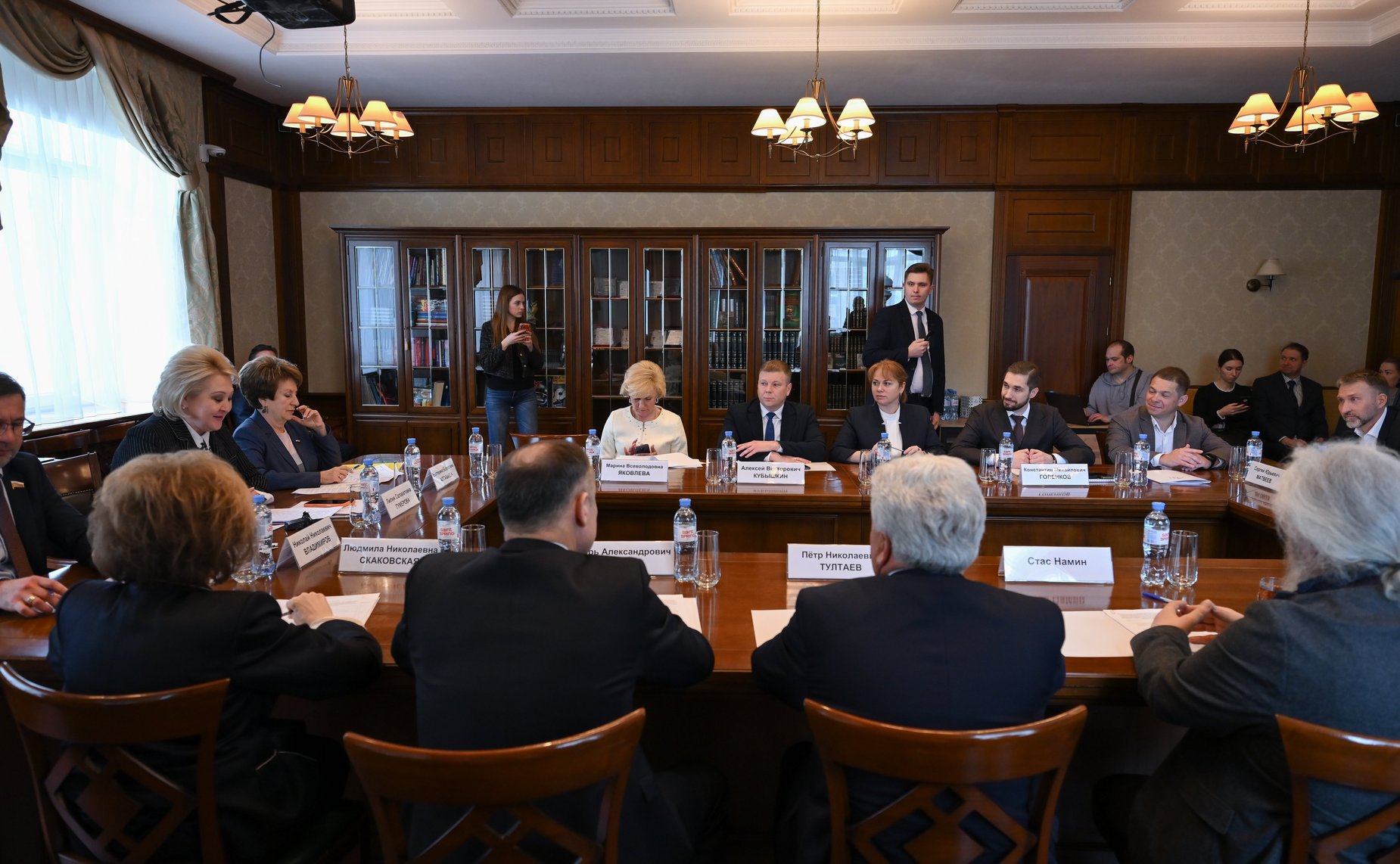 Совещание Комитета Совета Федерации по науке, образованию и культуре совместно с Российским авторским обществом