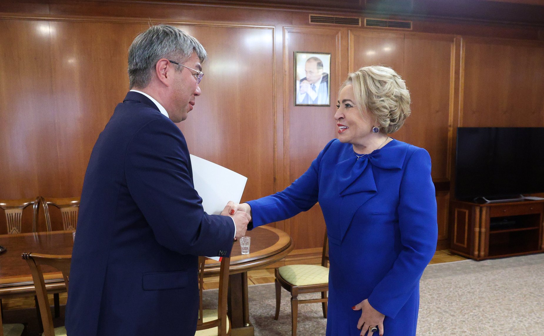 Встреча Председателя Совета Федерации Валентины Матвиенко с руководством Бурятии