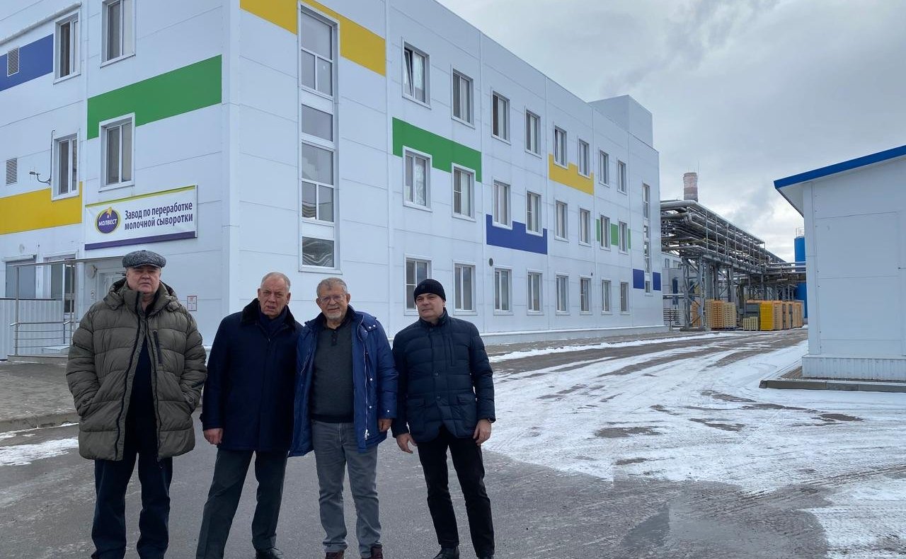 Сергей Митин посетил предприятие компании «Молвест» по производству и переработке молочных продуктов
