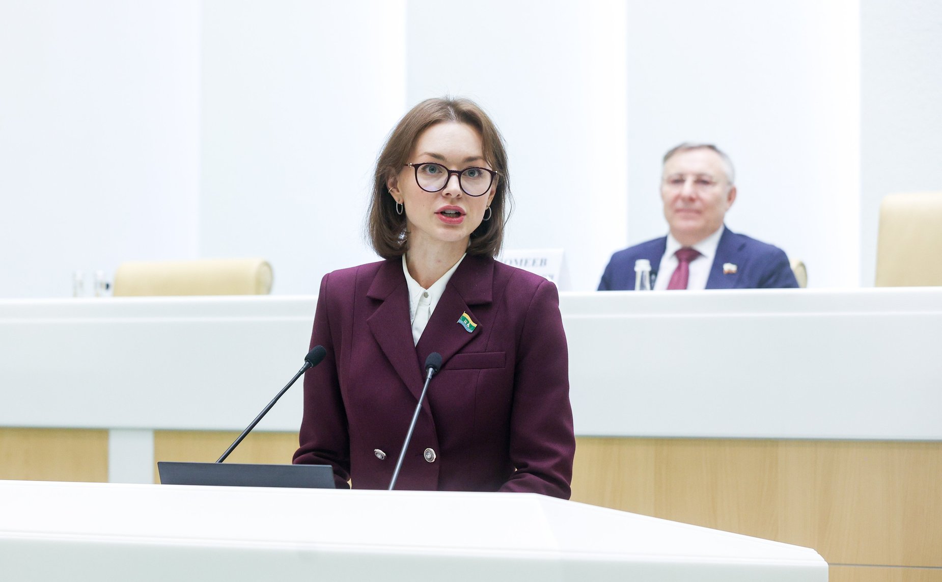 Заседание Палаты молодых законодателей при Совете Федерации