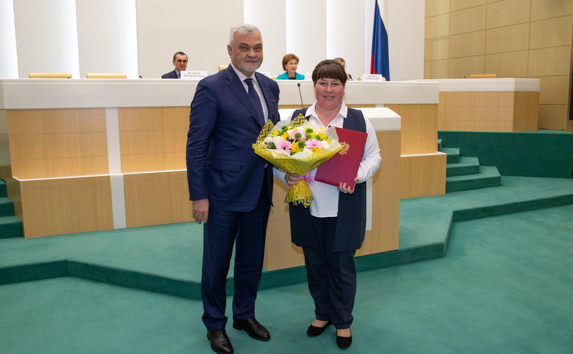 Встреча Валентины Матвиенко с тружениками социальной сферы села