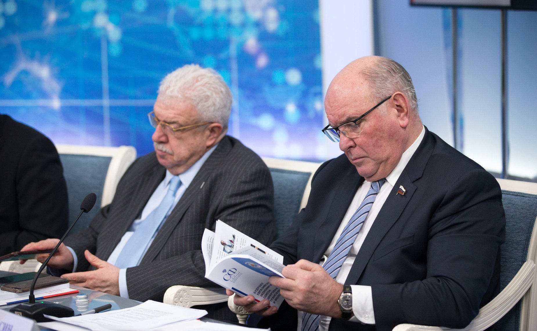 Презентация ежегодного доклада Интеграционного клуба на тему «Будущее Евразийского экономического союза: цифровая трансформация и молодежь»