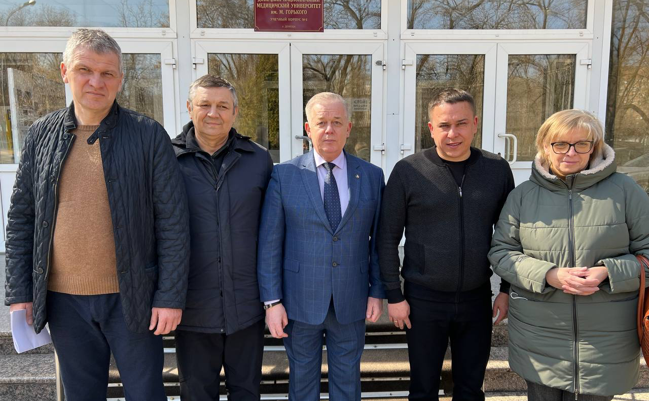 Айрат Гибатдинов посетил Донецкую Народную Республику