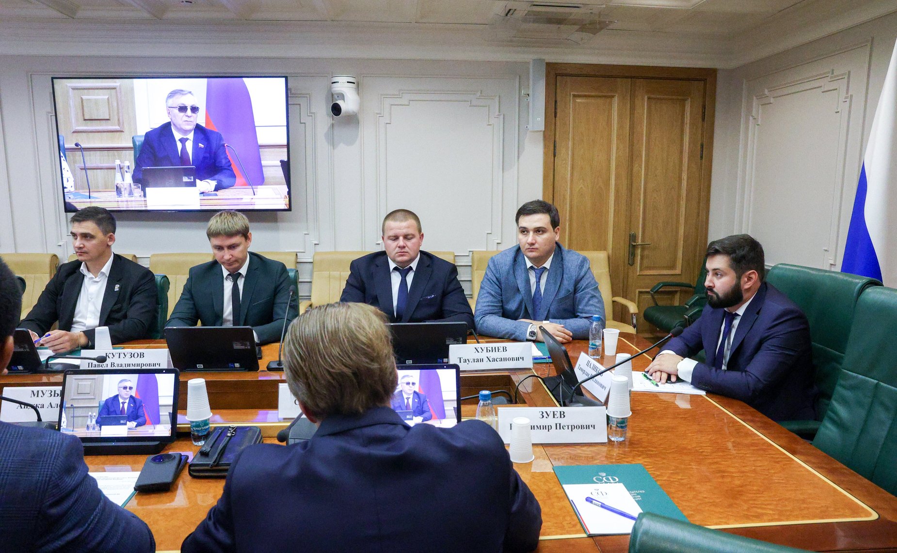 Заседание Палаты молодых законодателей при Совете Федерации