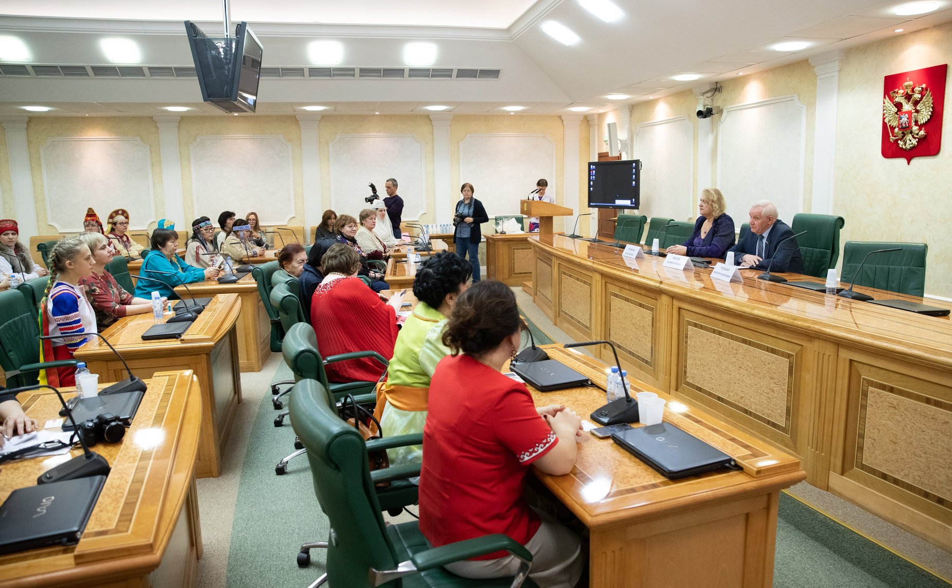 Церемония награждения победителей Всероссийского мастер-класса учителей родного, в том числе русского языка