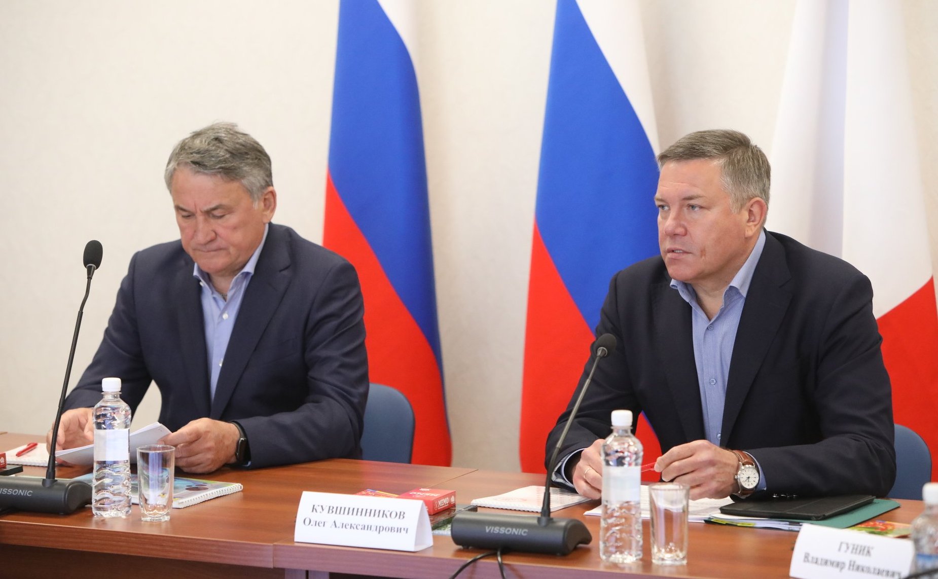 Ю. Воробьев и О. Кувшинников