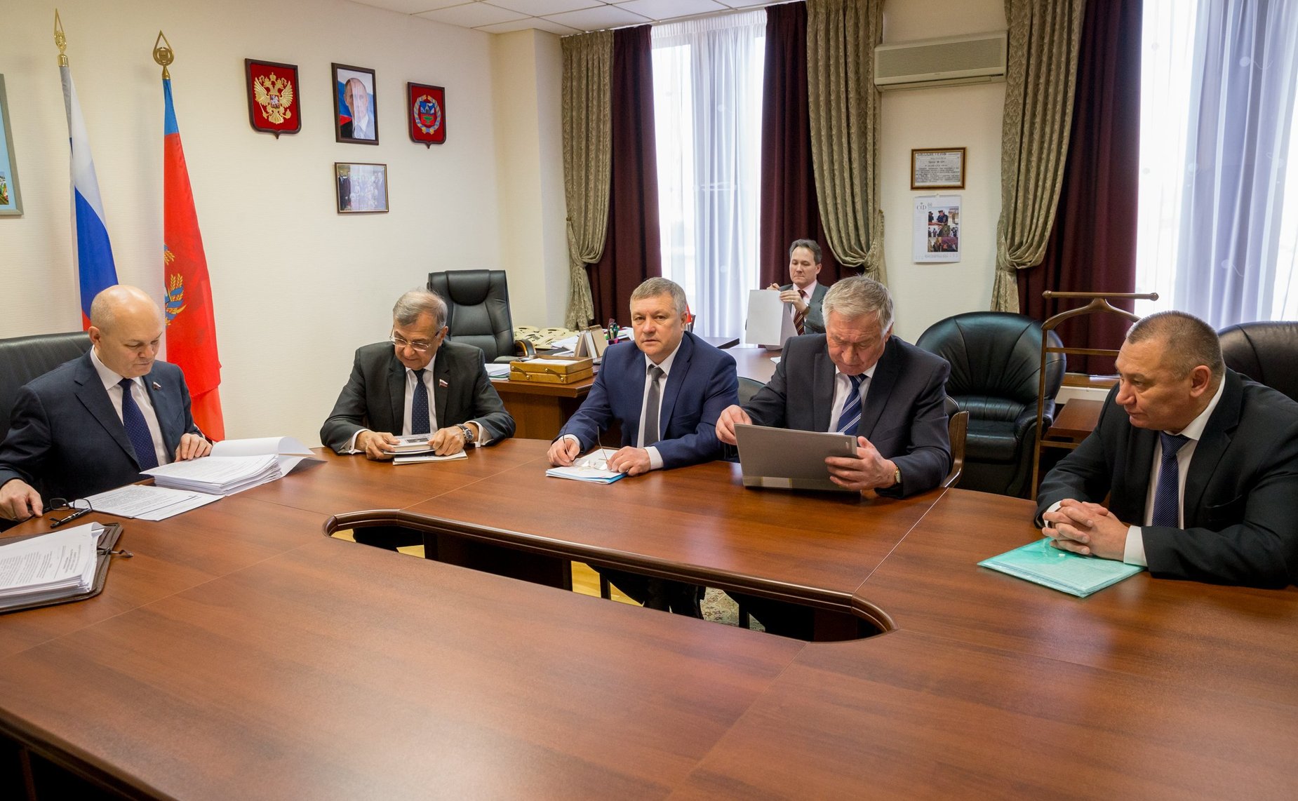 Встреча М. Щетинина с представителями Забайкальского края