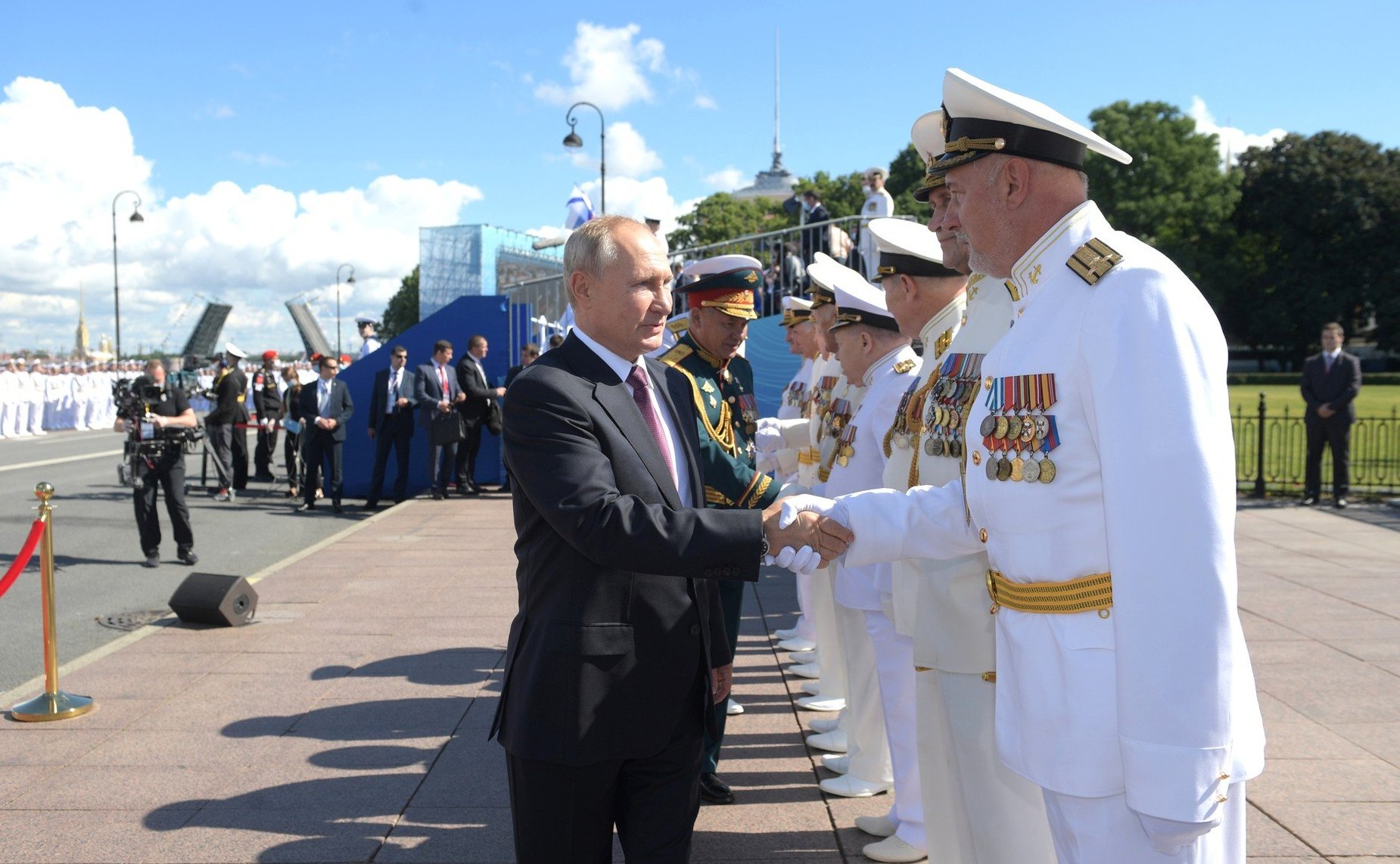 путин в санкт петербурге