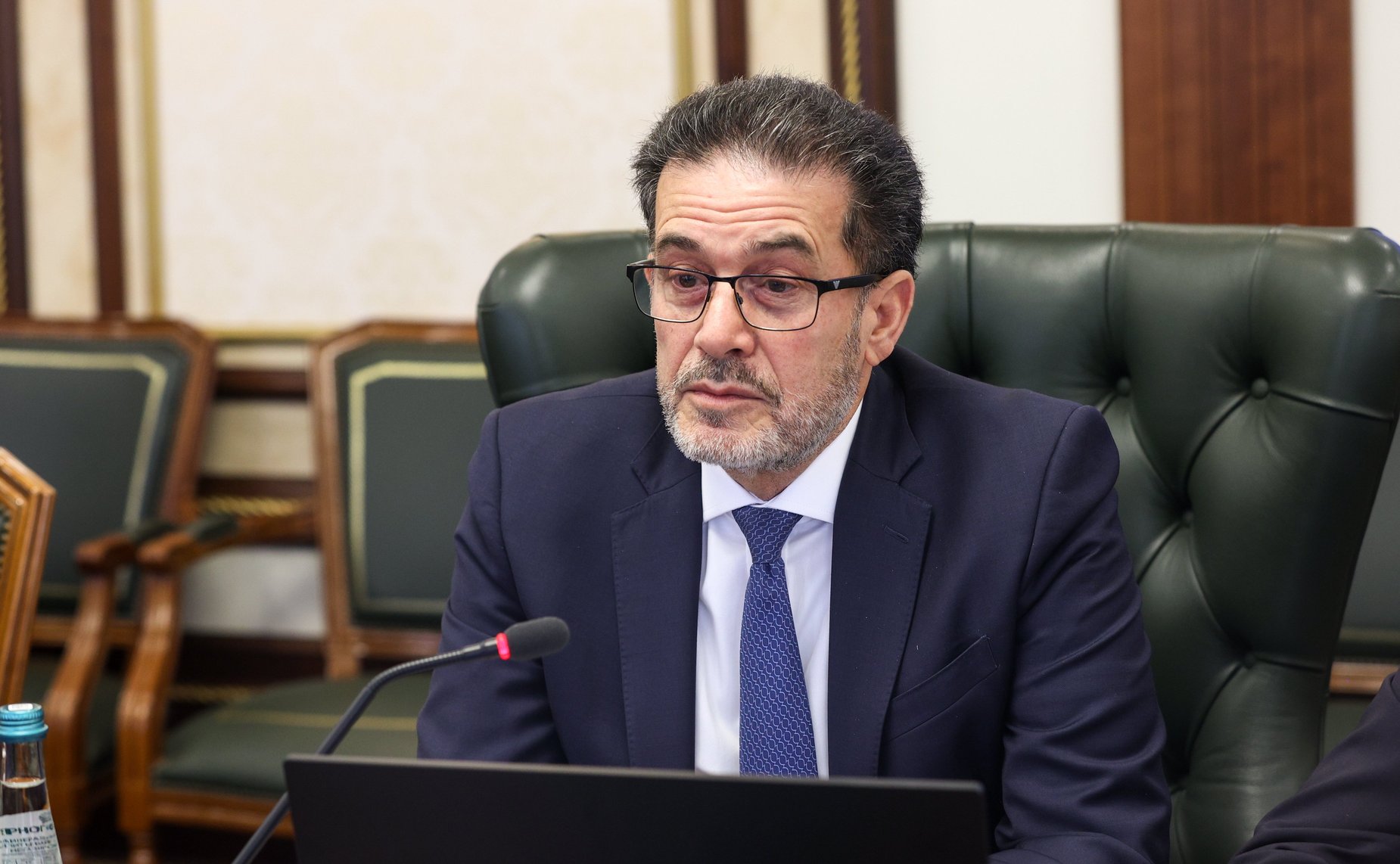 Григорий Карасин принял Чрезвычайного и Полномочного Посла Республики Ирак в Российской Федерации Абдул-Карима Хашима Мустафу