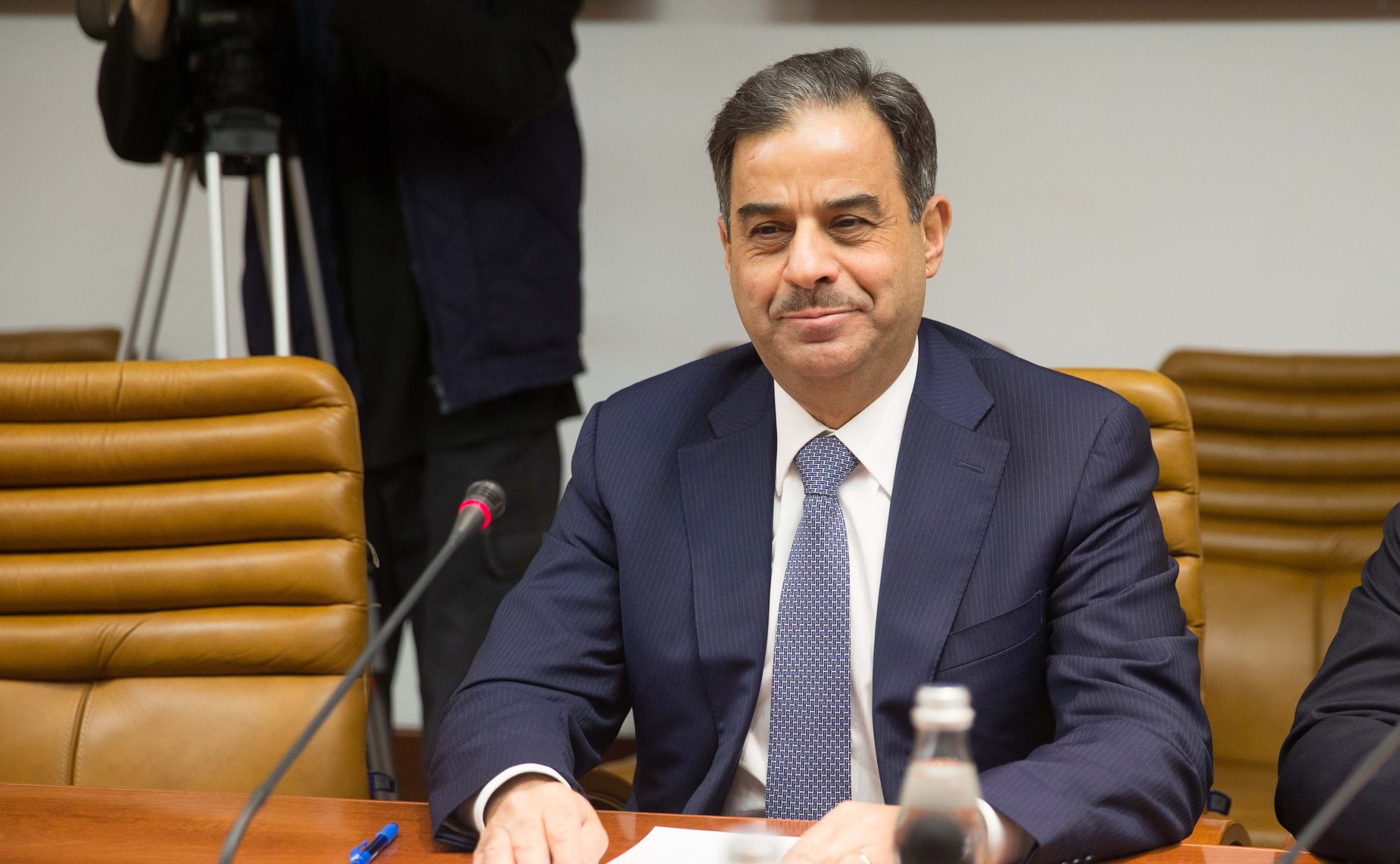 Встреча Константина Косачева с Чрезвычайным и Полномочным Послом Ливана Шауки Бу Нассаром