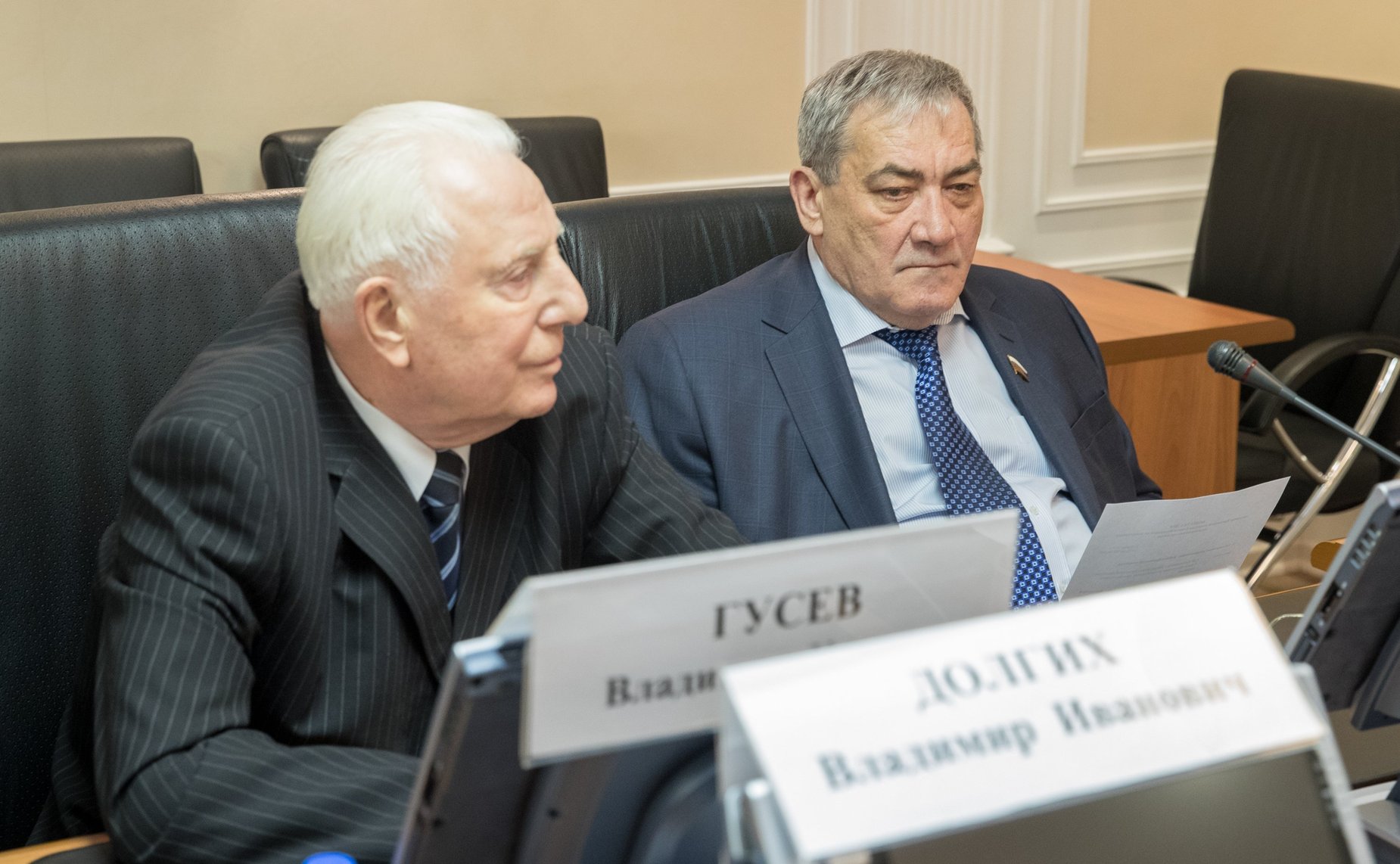 В. Гусев и В. Штыров