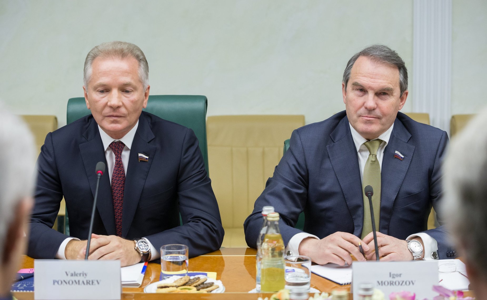 Валерий Пономарев и Игорь Морозов