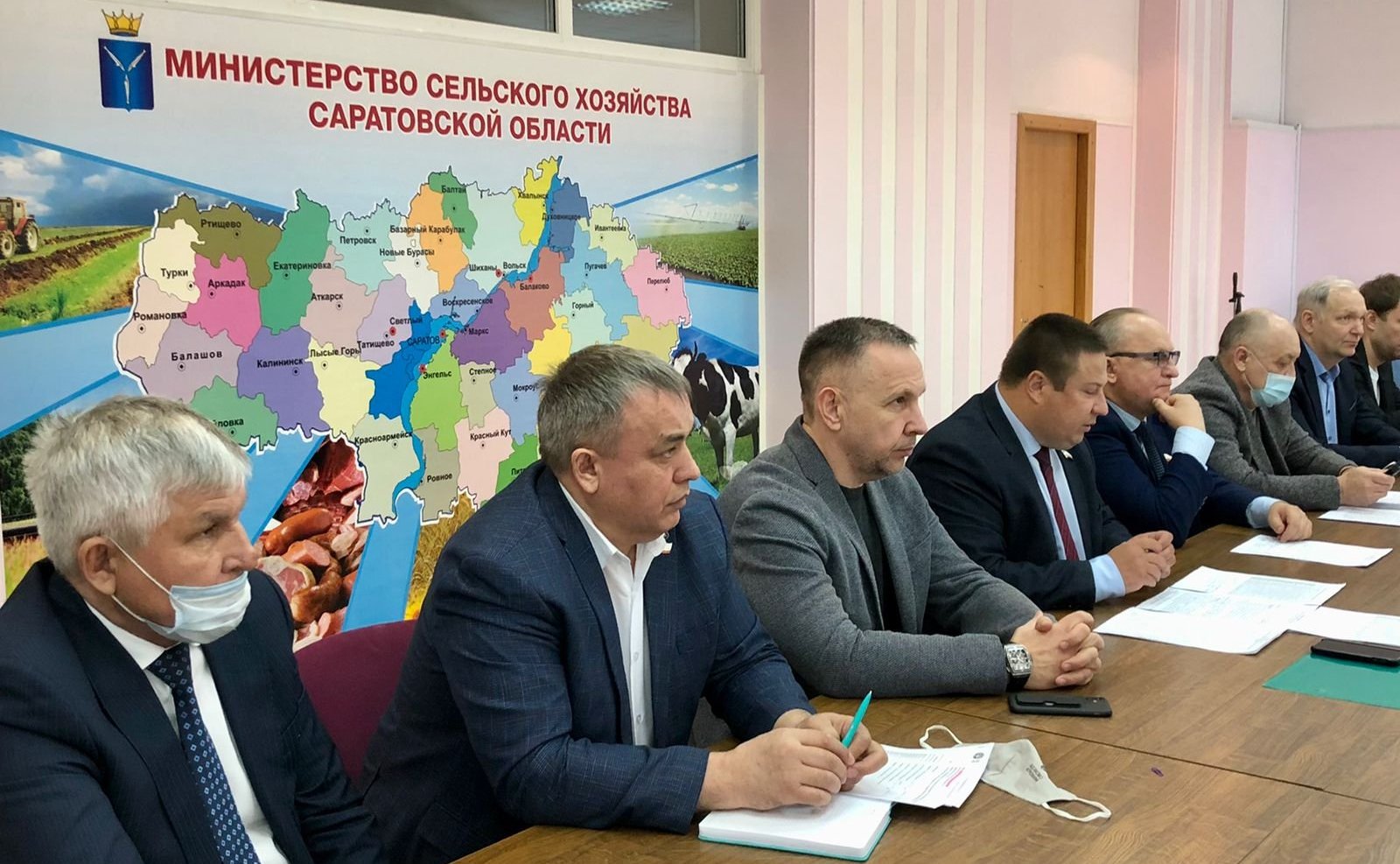 Олег Алексеев в ходе работы в регионе принял участие в рабочем совещании «О поставках семян и средств защиты растений сельхозтоваропроизводителям»