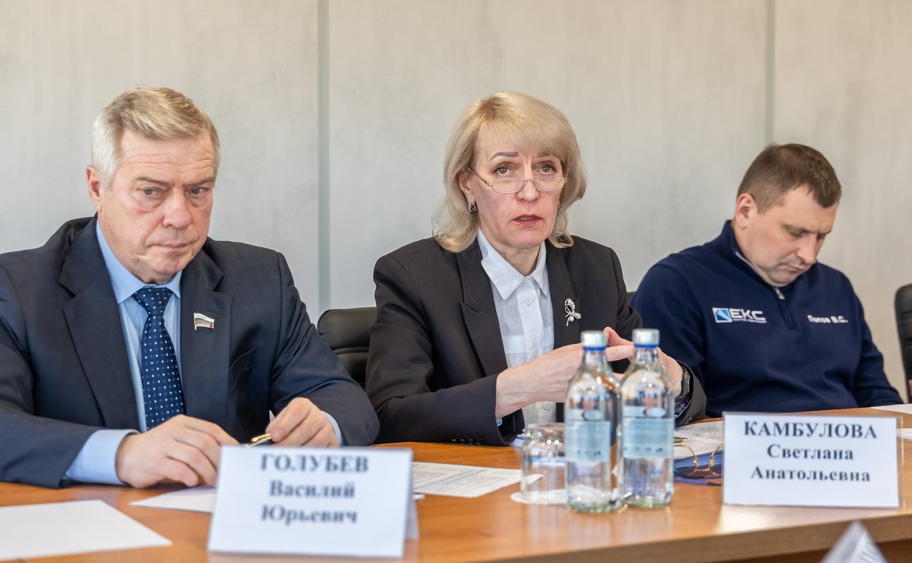 Первый заместитель Председателя Совета Федерации Андрей Яцкин в рамках поездки в регион провел заседание рабочей группы по вопросам комплексного развития города Таганрога