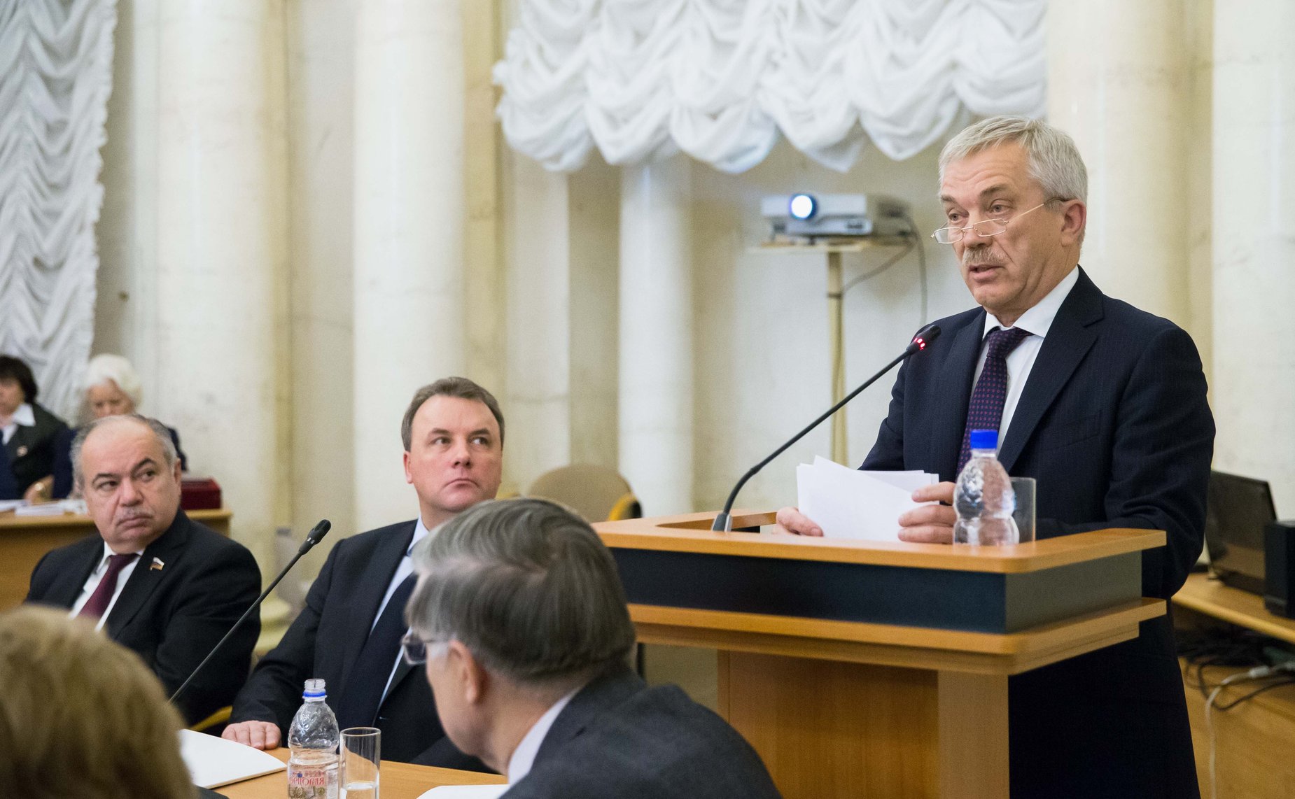 Совместное заседание Совета палаты и Президиума Российской академии наук