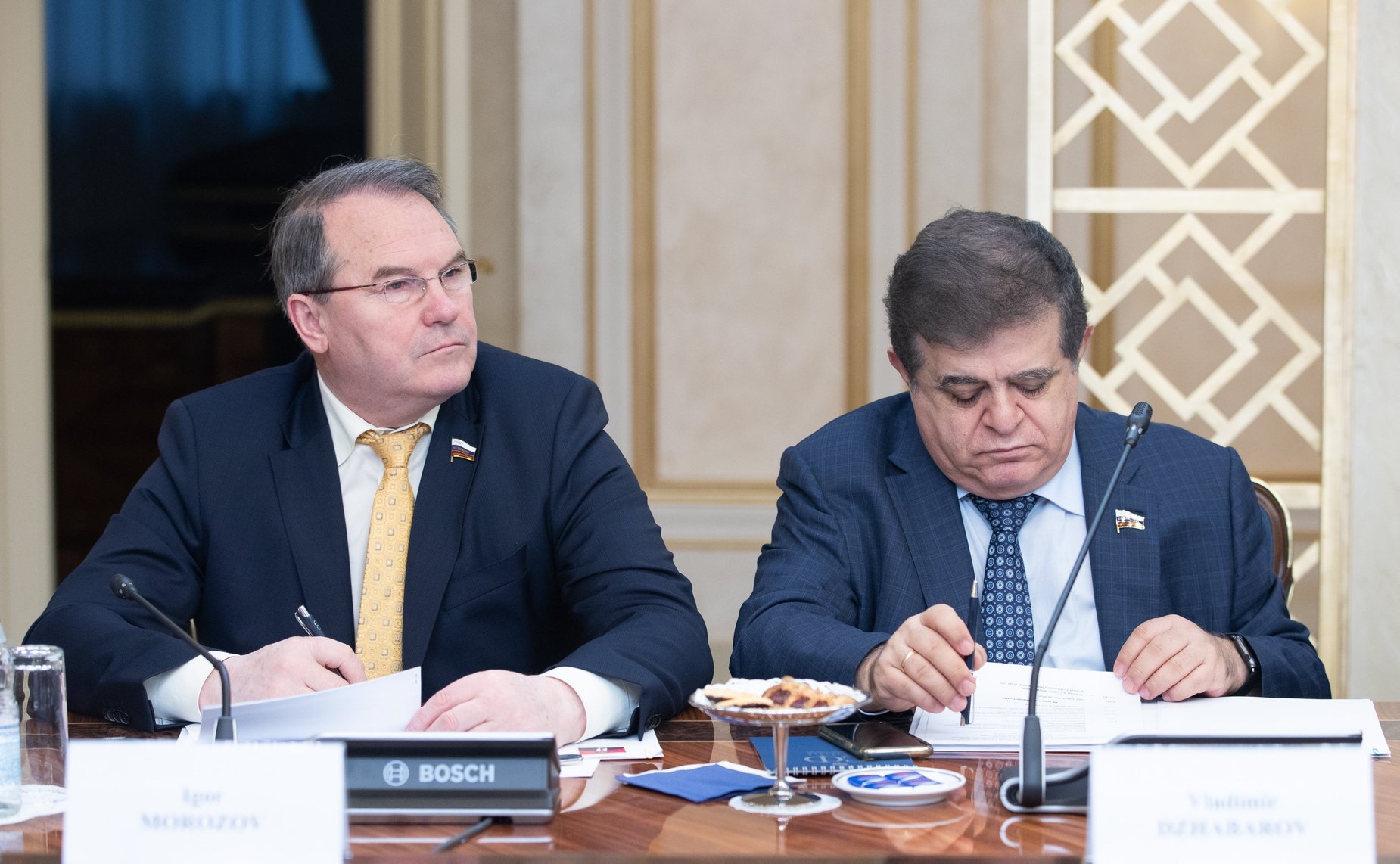 Игорь Морозов и Владимир Джабаров