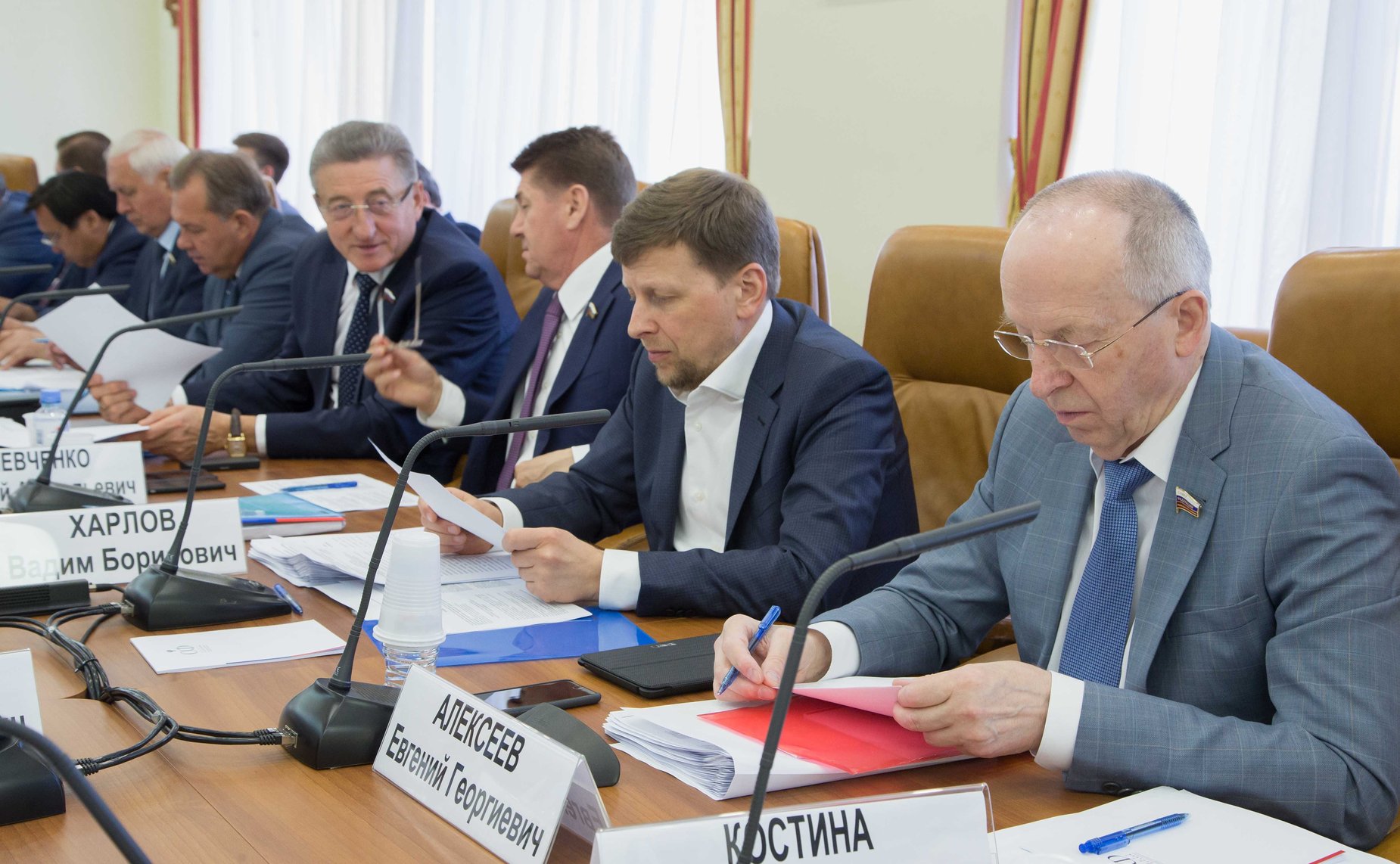 Заседание Комитета Совета Федерации по федеративному устройству, региональной политике, местному самоуправлению и делам Севера