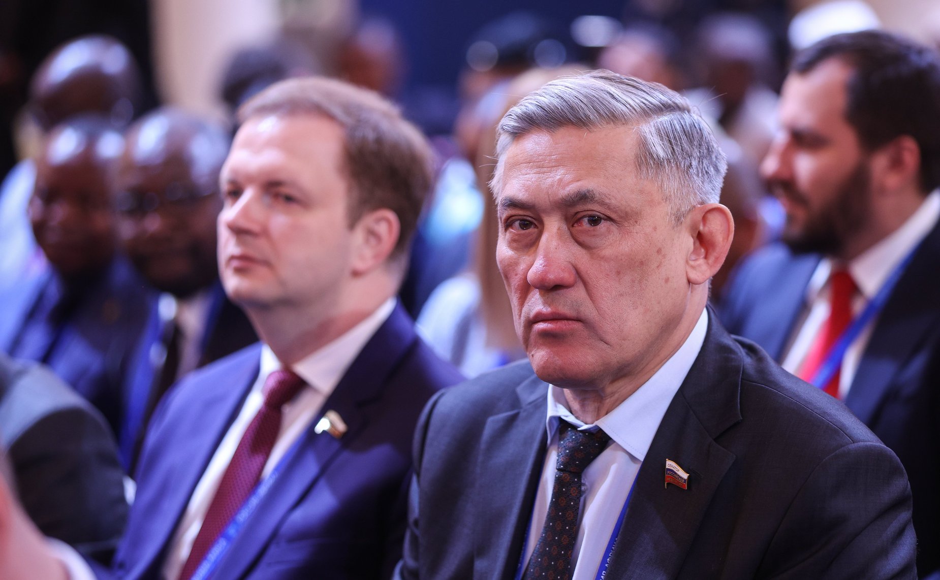 Пленарное заседание второй Международной парламентской конференции «Россия – Африка»