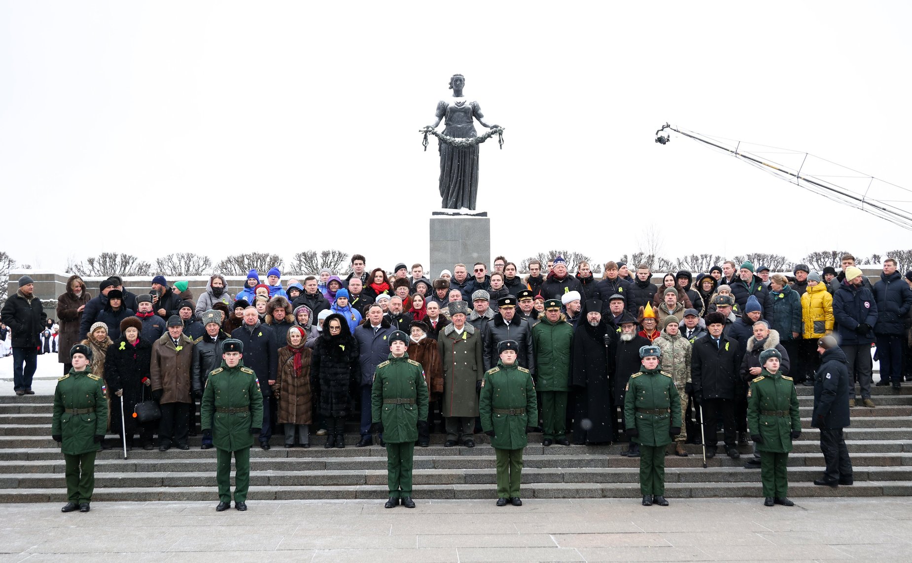 Председатель Совета Федерации Валентина Матвиенко приняла участие в мероприятиях, посвященных 82-й годовщине полного освобождения Ленинграда от фашистской блокады в годы Великой Отечественной войны