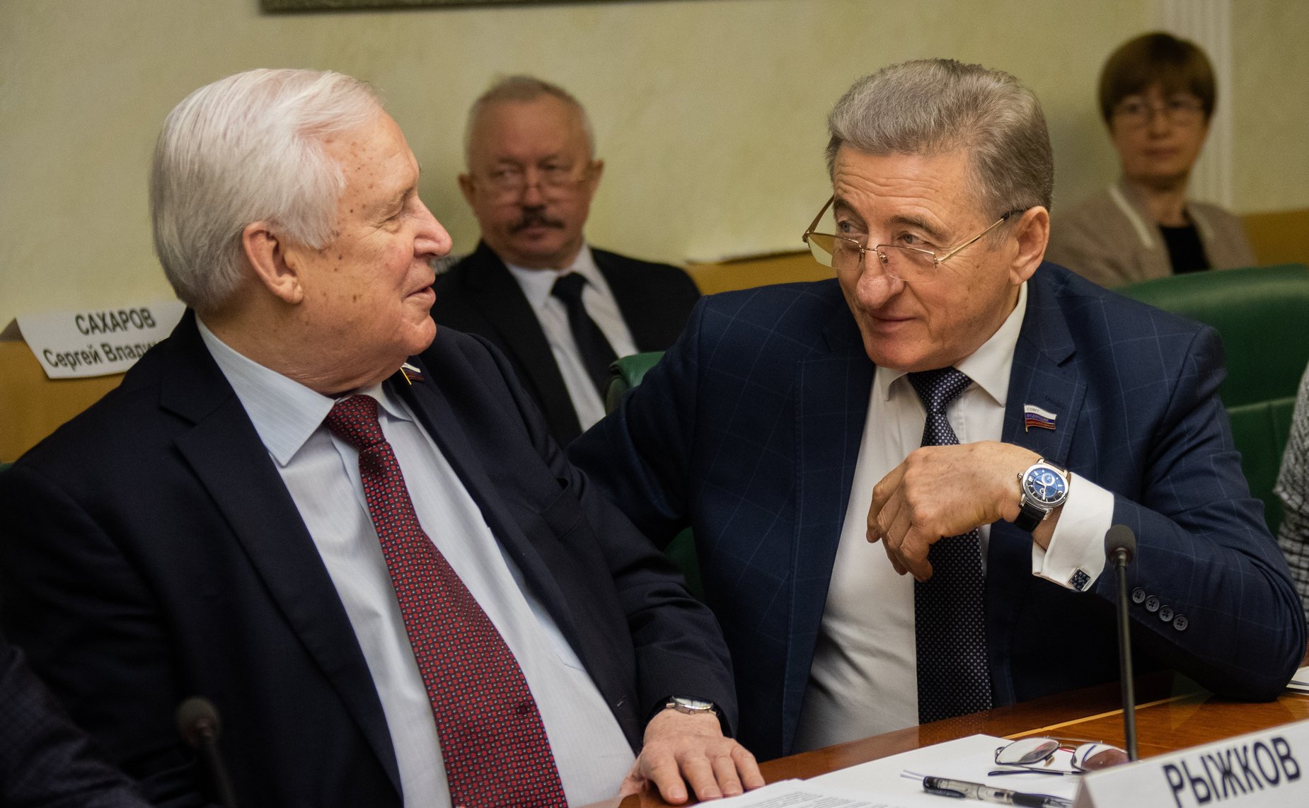 Николай Рыжков и Сергей Лукин