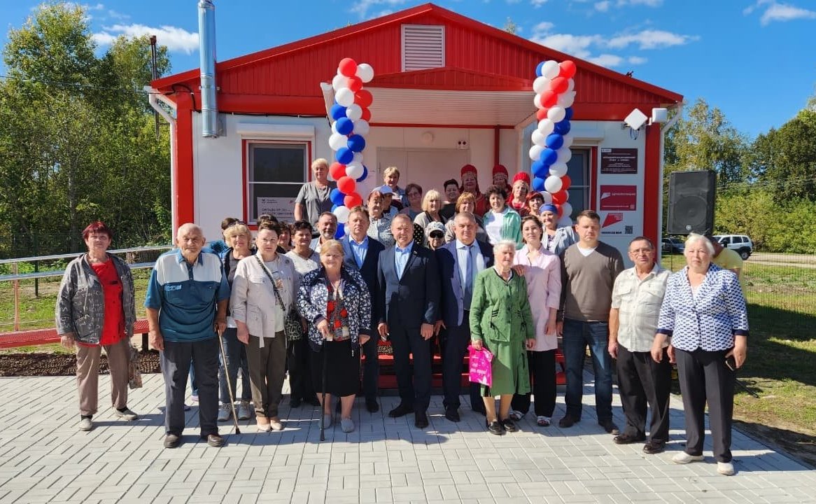 Игорь Мурог принял участие в торжественном открытии нового фельдшерско-акушерского пункта в селе Турово Ряжского округа