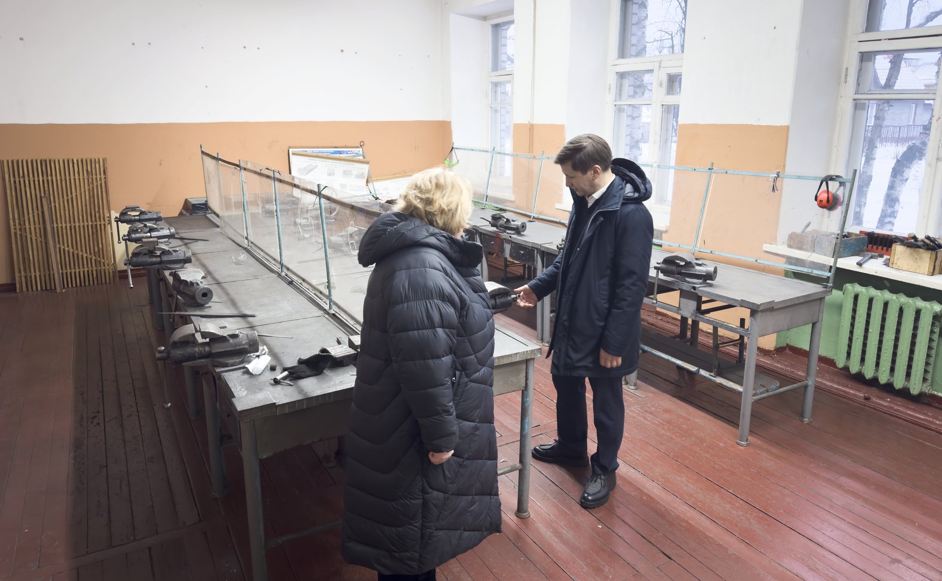 Иван Новиков в рамках работы в регионе посетил Онежский индустриальный техникум