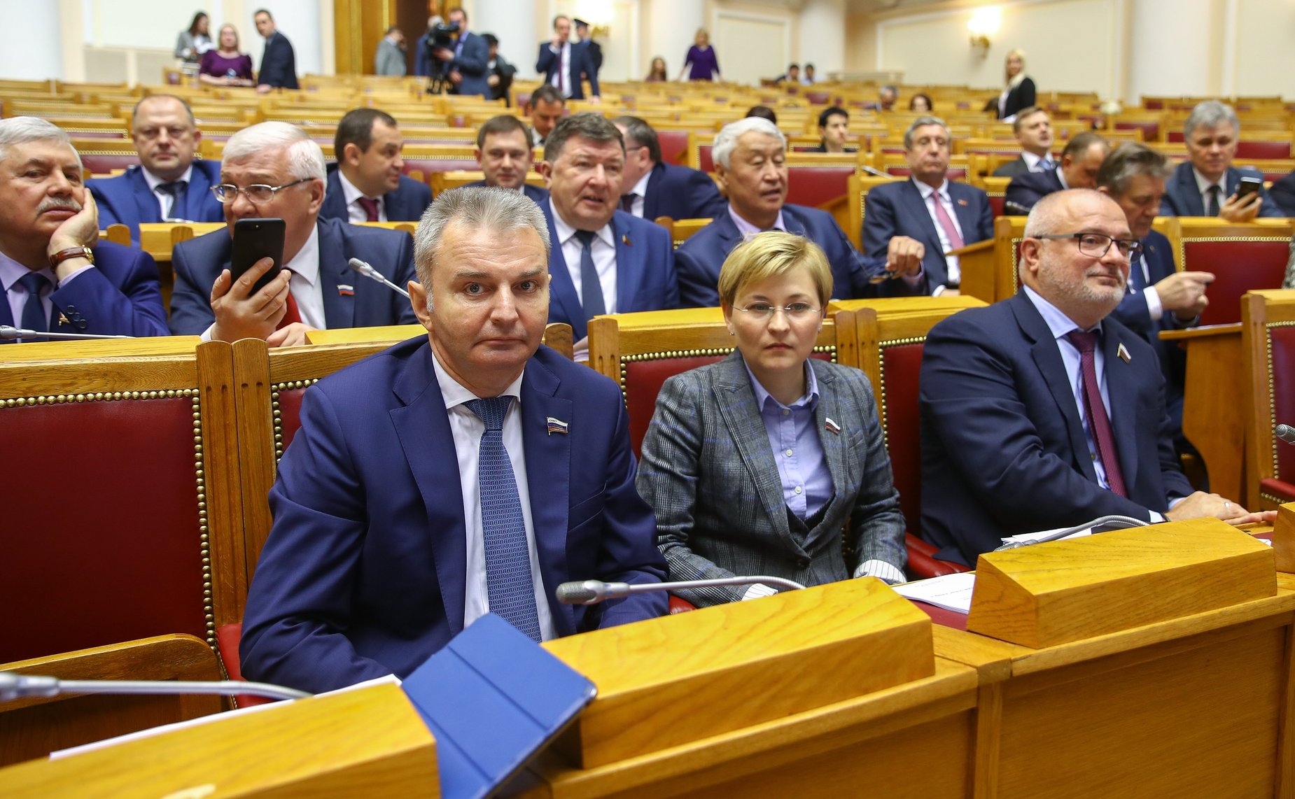 И. Каграманян, Л. Бокова и А. Клишас