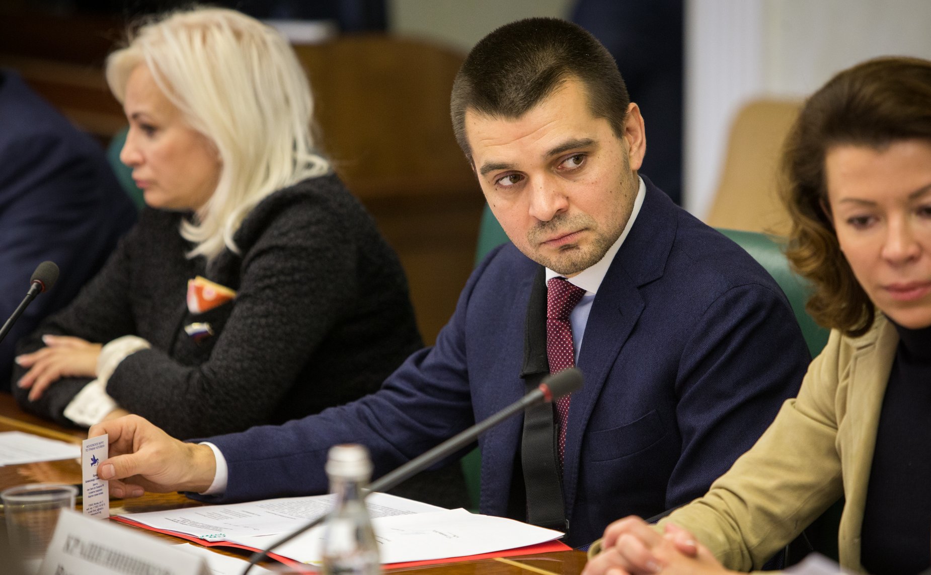 Мамедов Заседание Комитета общественной поддержки жителей Юго-Востока Украины