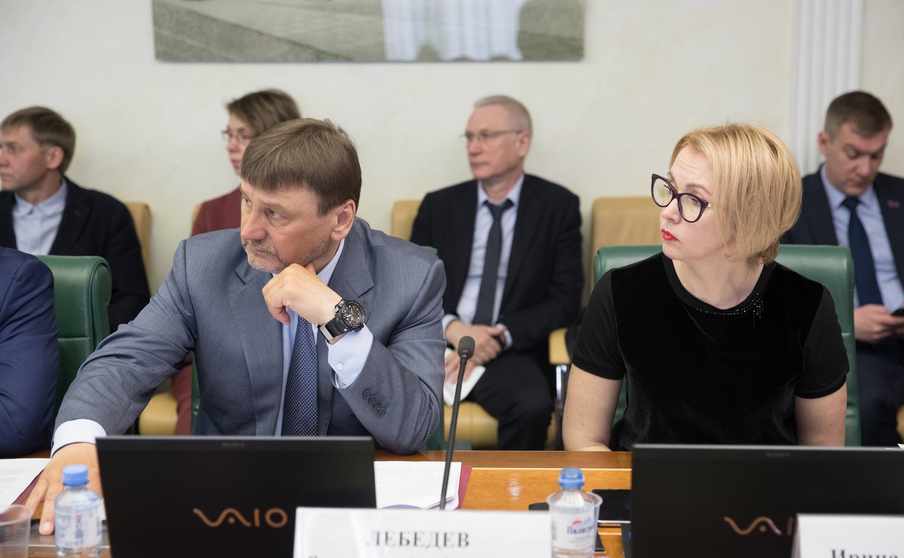 В. Лебедев и И. Гехт