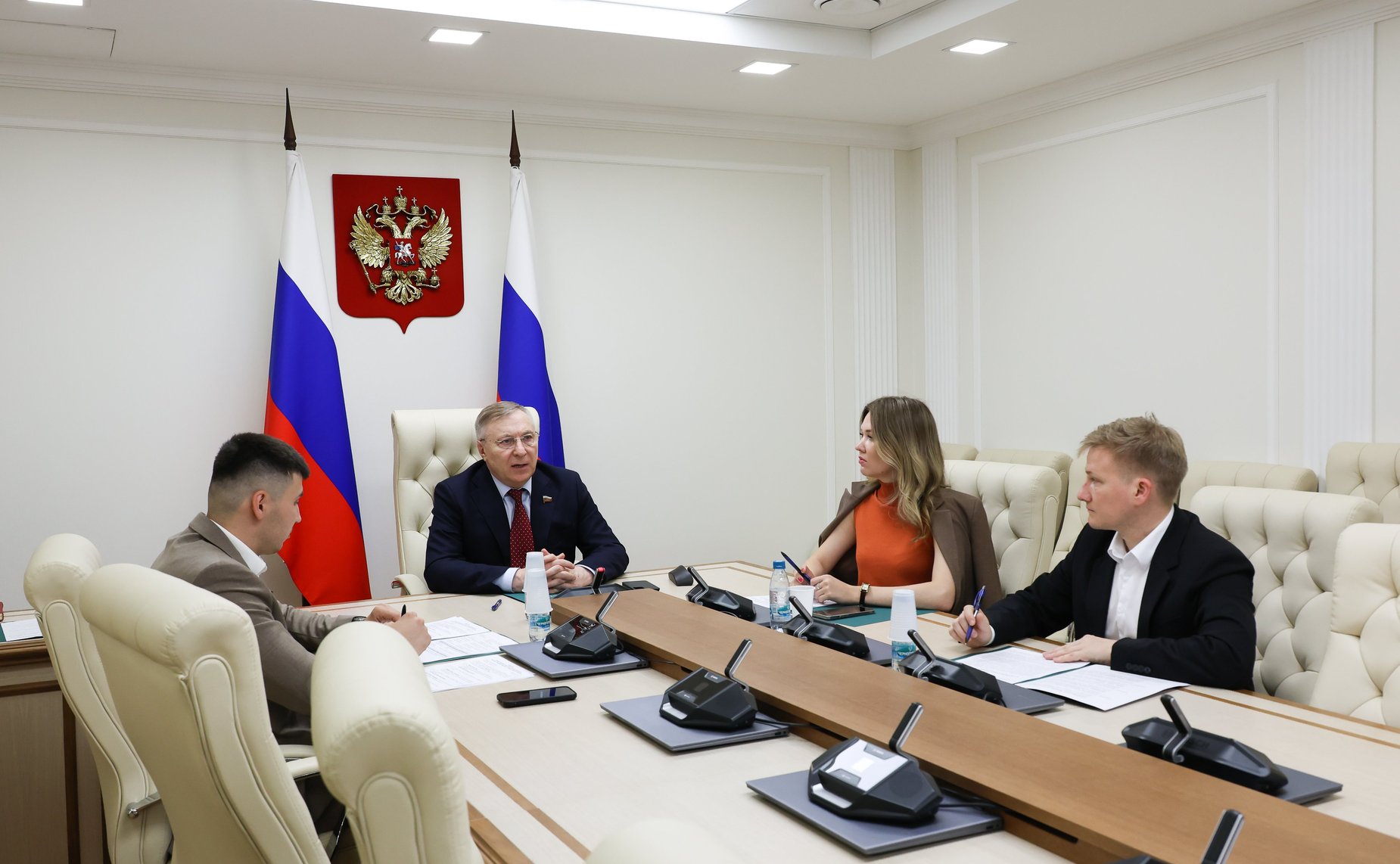 Заседание Совета Палаты молодых законодателей при Совете Федерации