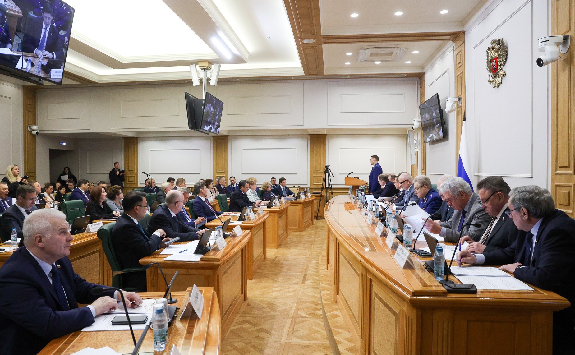 Совместное заседание Комитета СФ по конституционному законодательству и государственному строительству, Комитета СФ по обороне и безопасности и Комитета СФ по федеративному устройству, региональной политике, МСУ и делам Севера