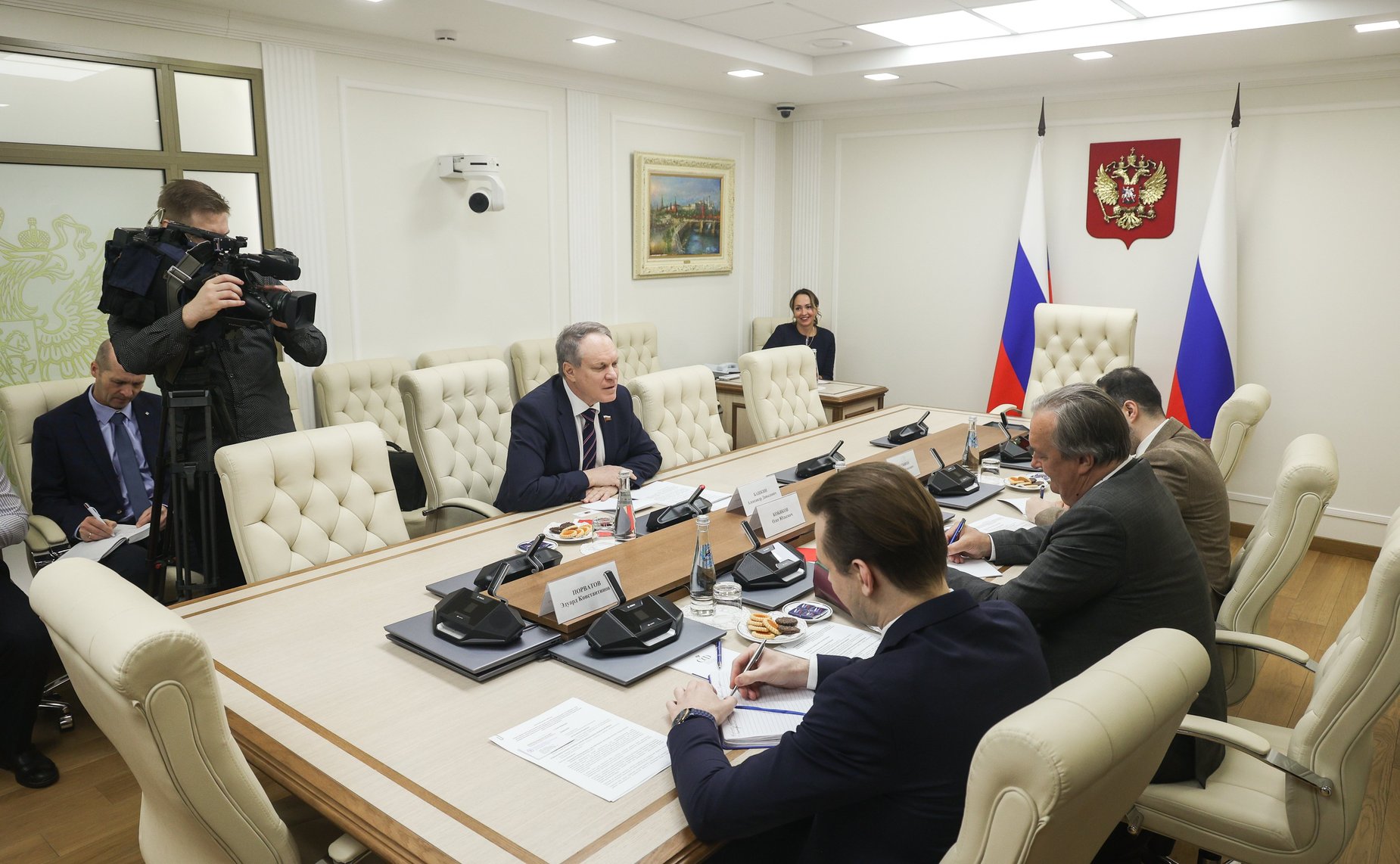 Встреча Александра Башкина с представителями Продовольственной и сельскохозяйственной организации Объединенных Наций (ФАО)