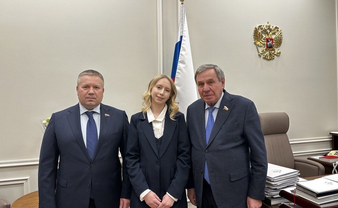 Денис Гусев встретился с победителем III Всероссийского конкурса «Юный Управдом – созидатель благоприятной среды проживания»