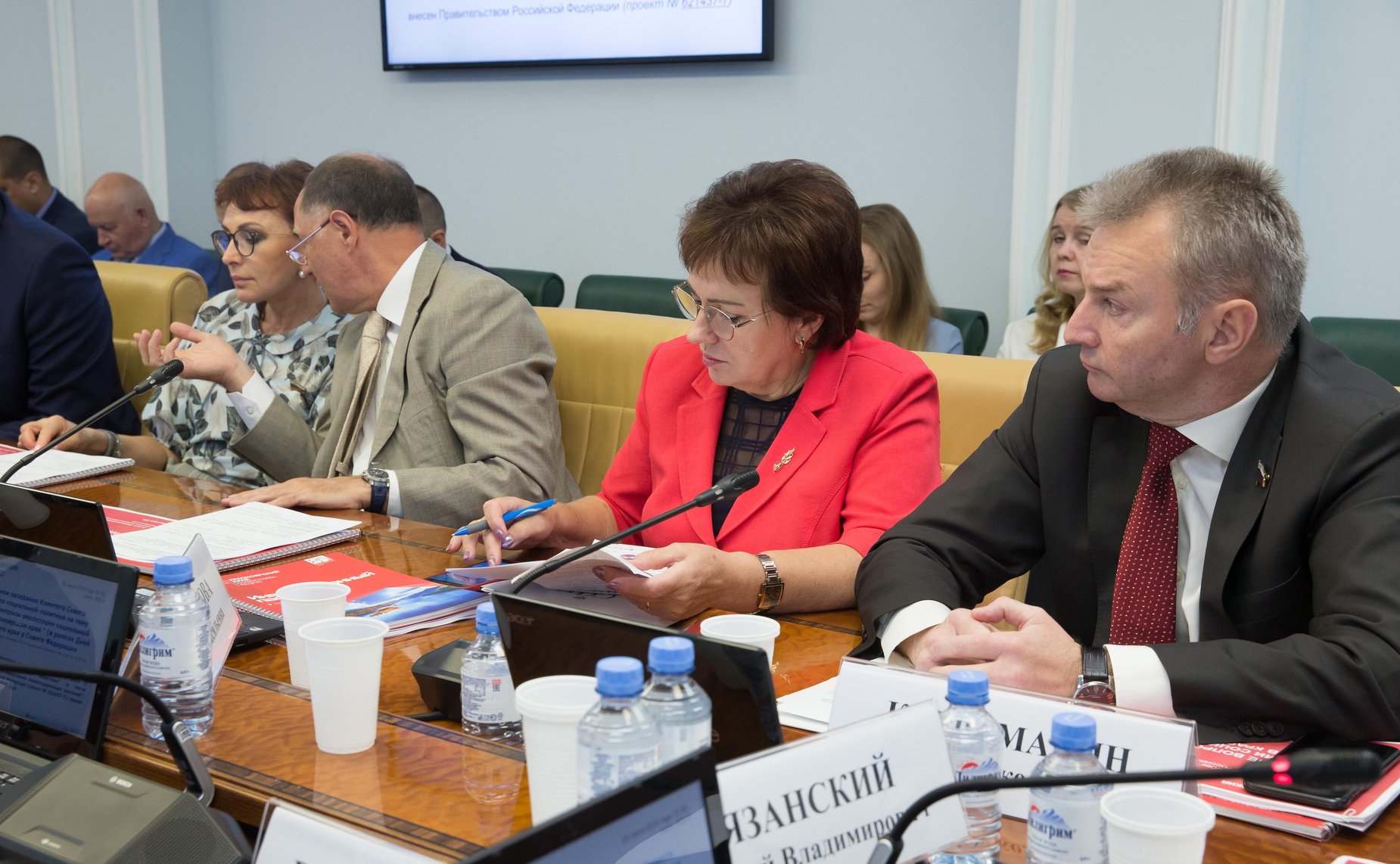 Расширенное заседание Комитета Совета Федерации по социальной политике на тему «Актуальные вопросы реализации социальной политики в Красноярском крае»