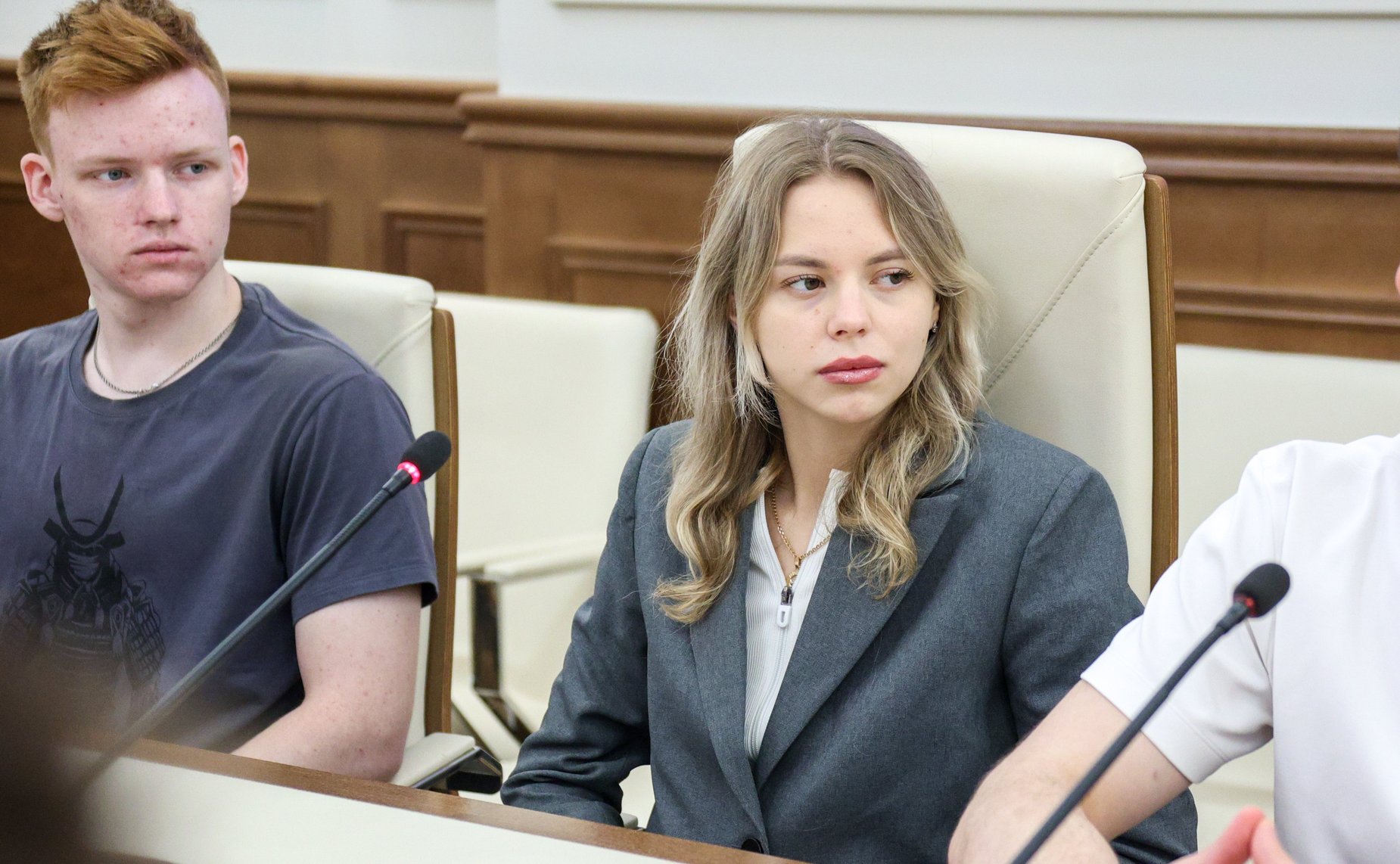 Встреча Натальи Мельниковой с активистами молодежного землячества Псковской области