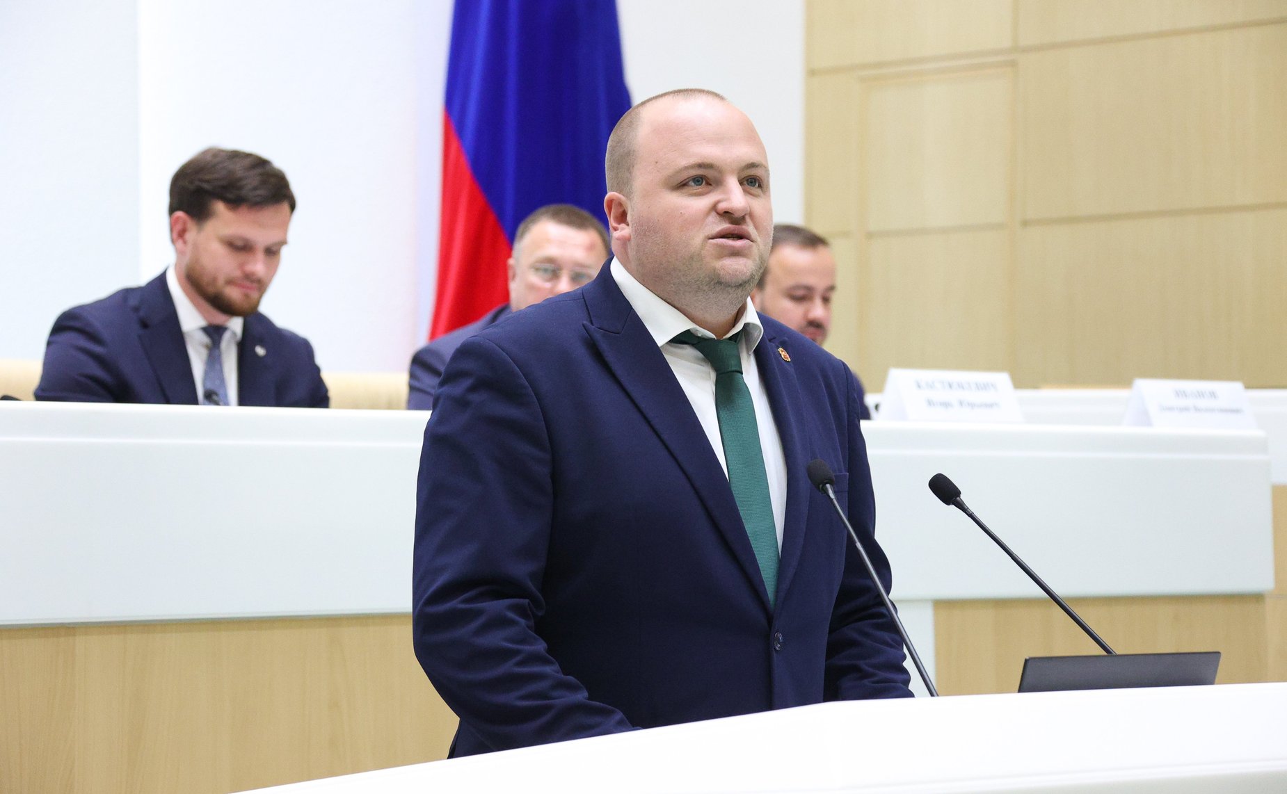 Заседание Палаты молодых законодателей при Совете Федерации