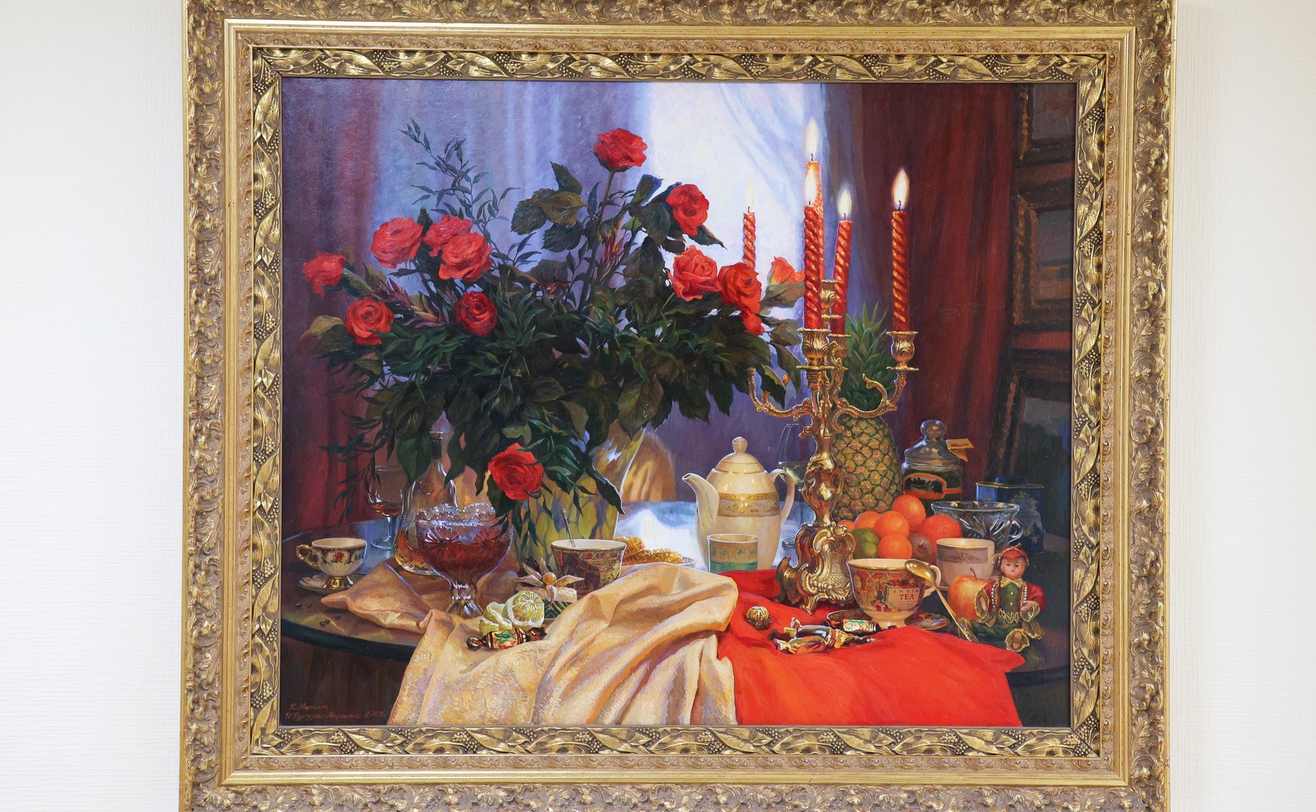 В Совете Федерации состоялось открытие выставки произведений живописи «Цветные письма в будущее»